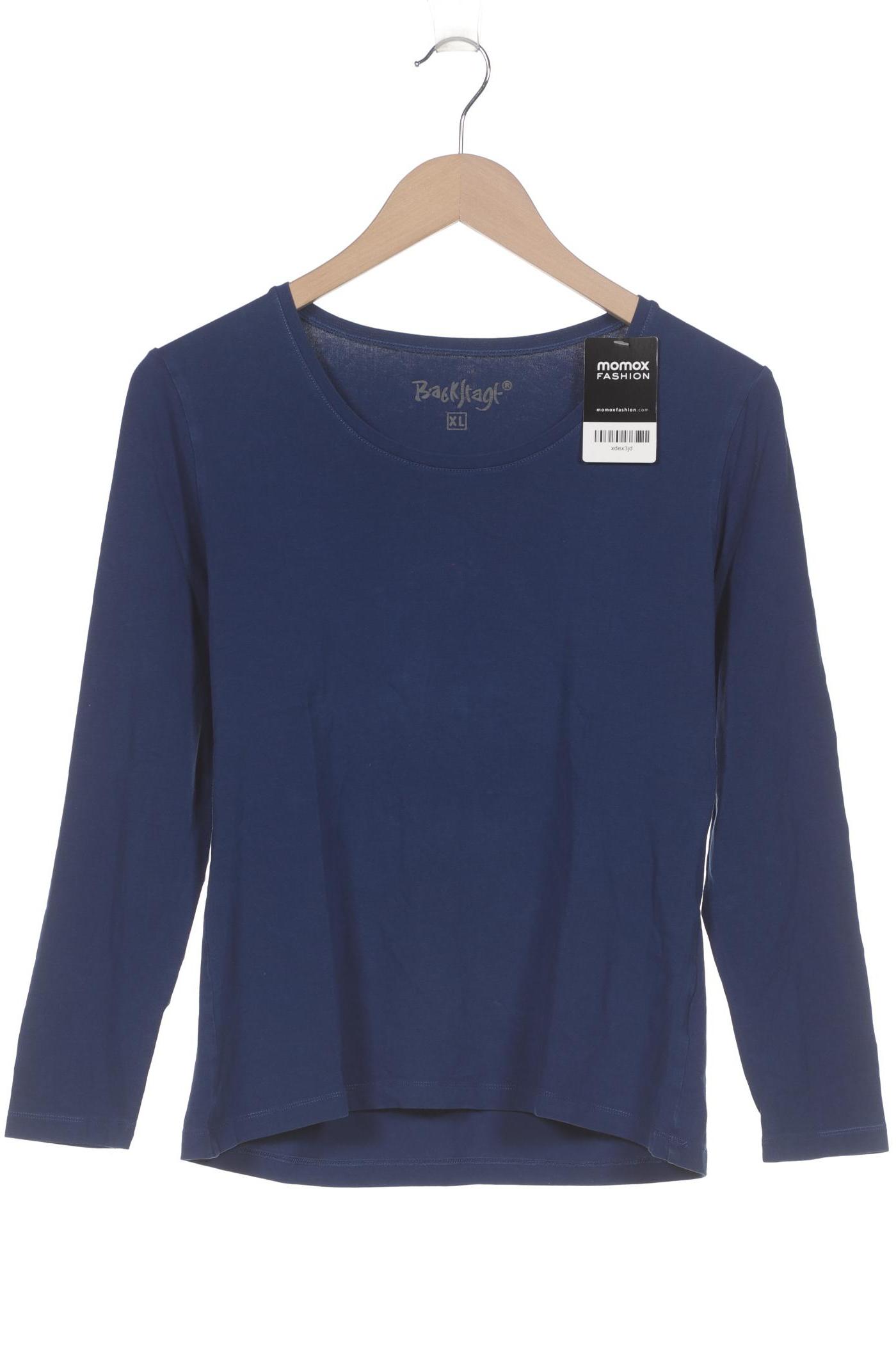 

Backstage Damen Langarmshirt, blau, Gr. 44