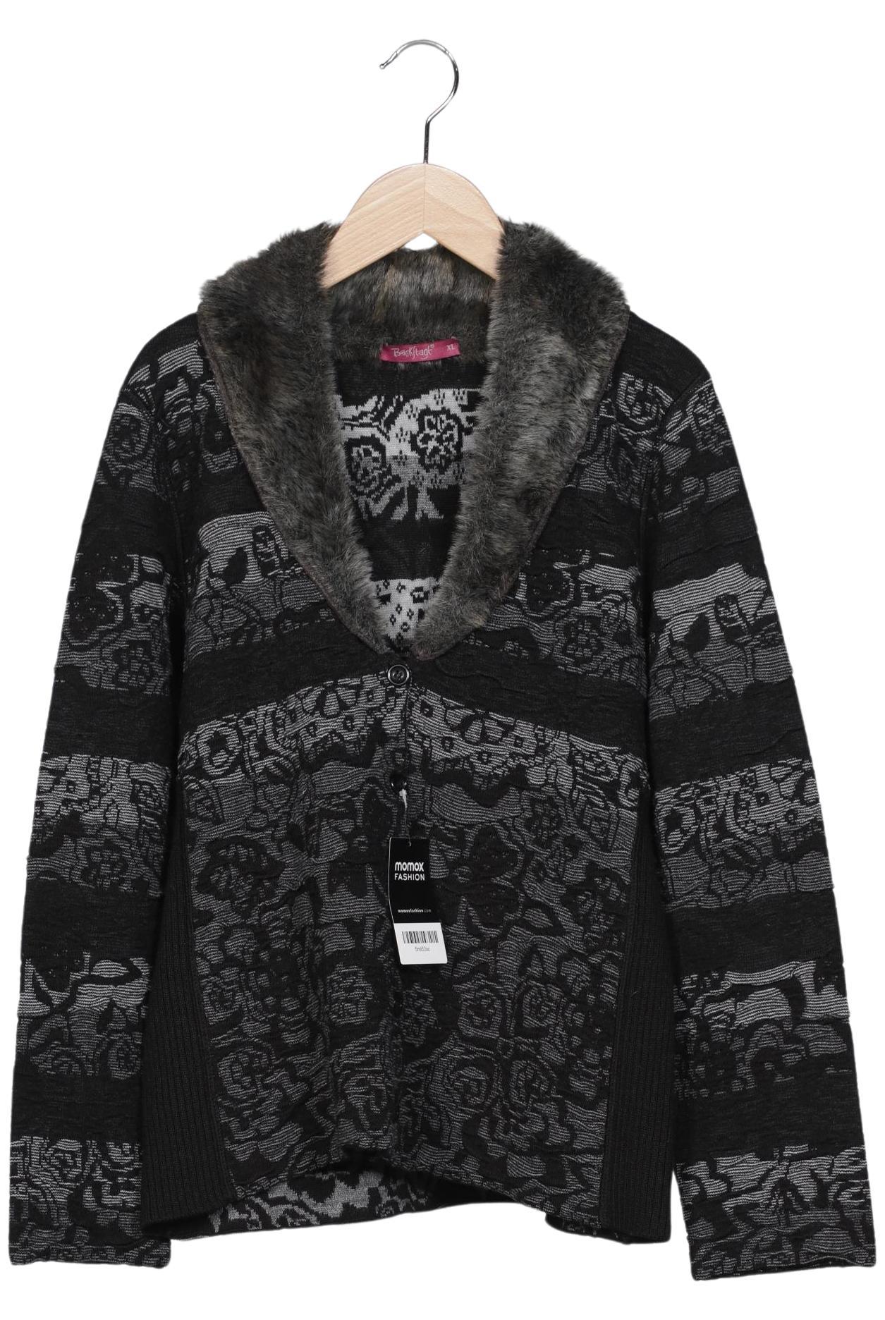 

Backstage Damen Strickjacke, schwarz, Gr. 44