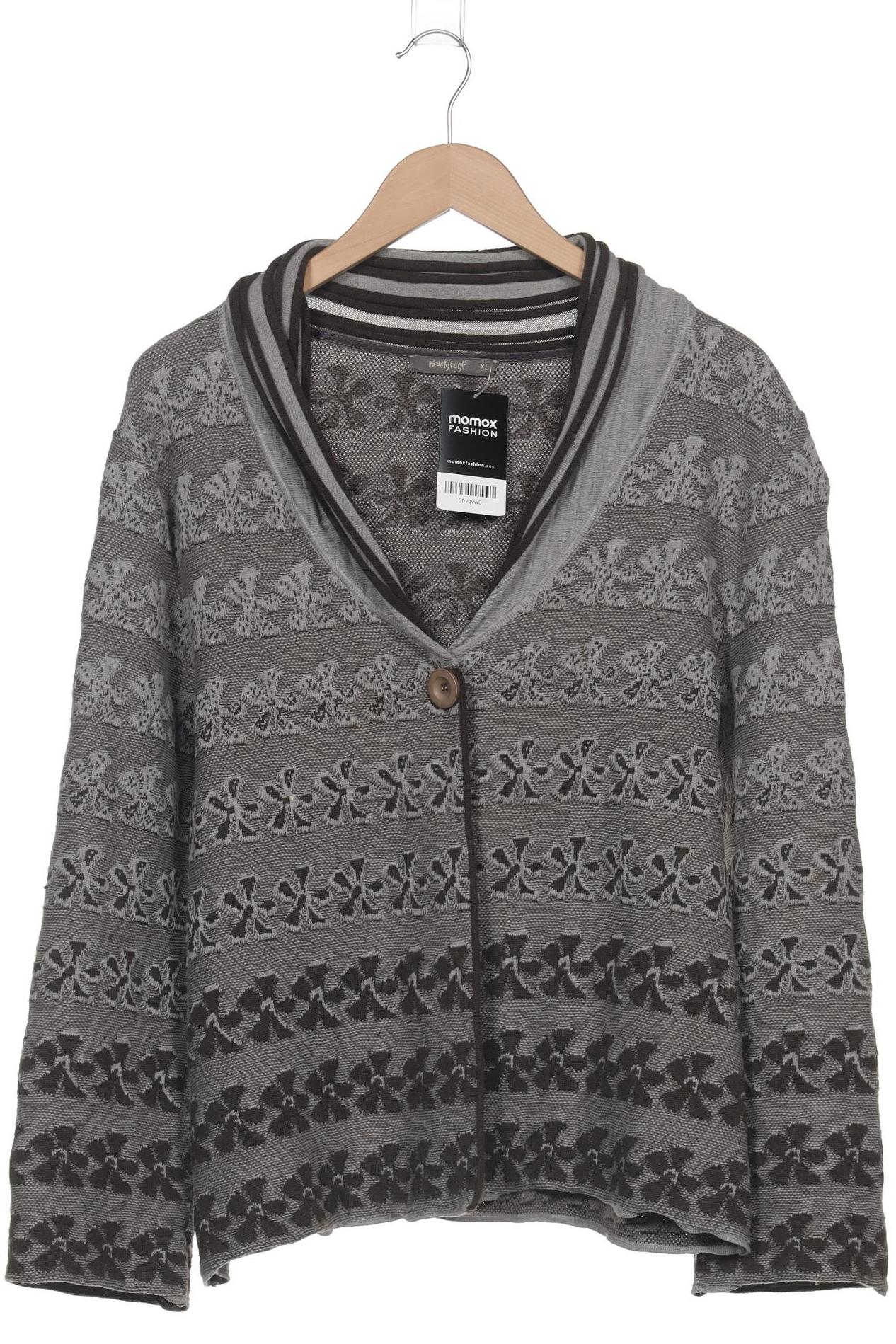 

Backstage Damen Strickjacke, grau, Gr. 44