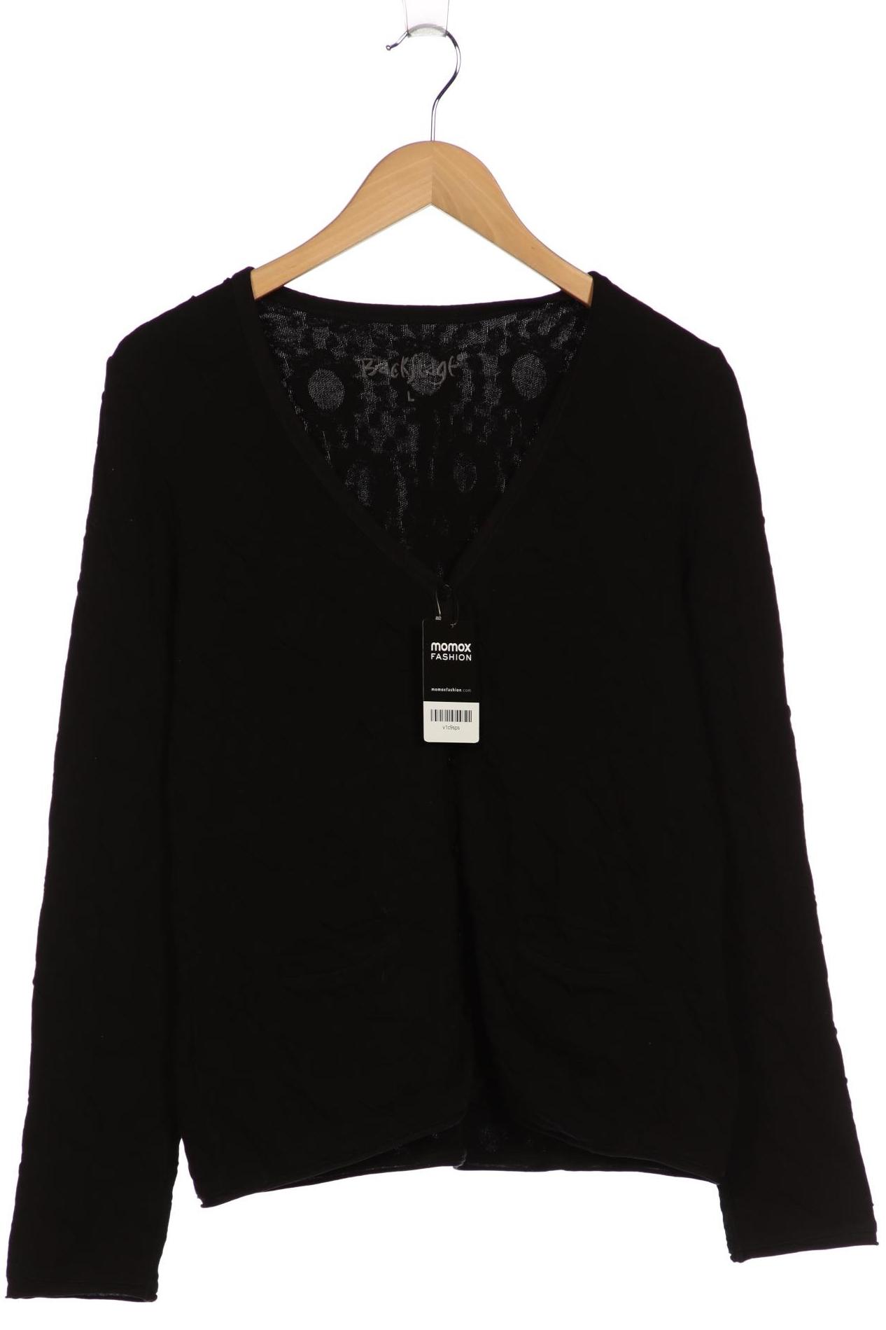 Thumbnail - Backstage Damen Strickjacke, schwarz, Gr. 42