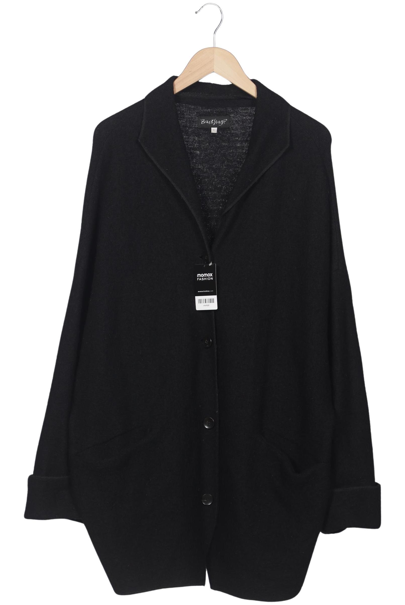 

Backstage Damen Strickjacke, schwarz, Gr. 42