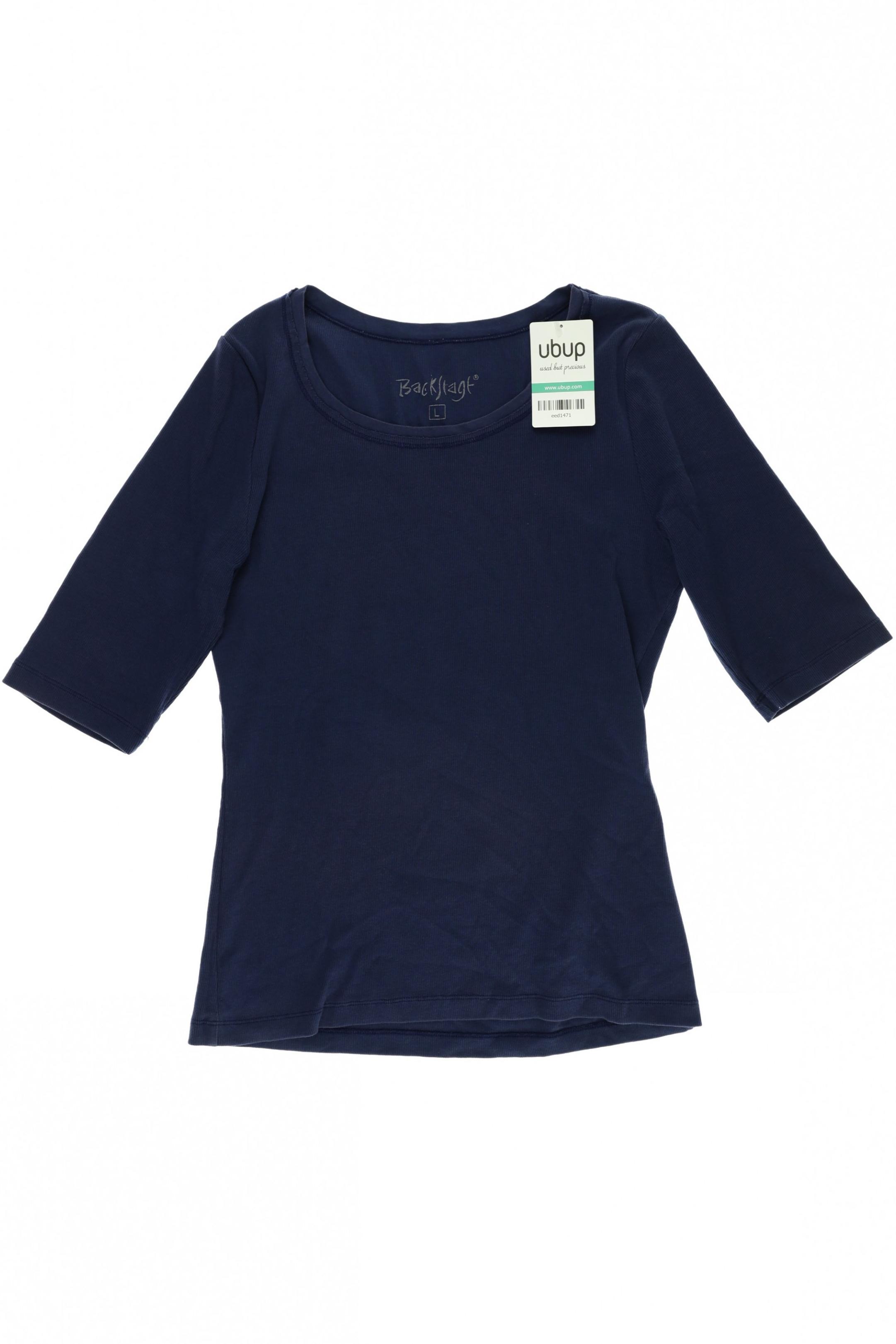 

Backstage Damen Langarmshirt, blau, Gr.