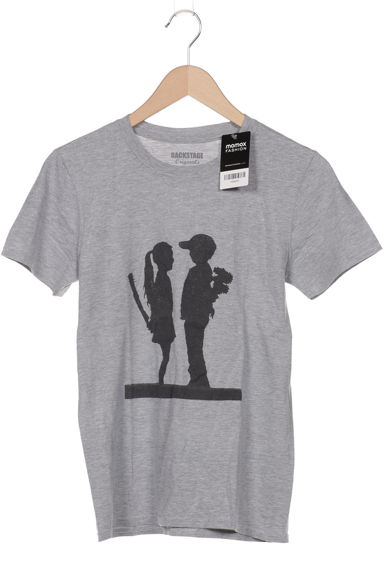 

Backstage Damen T-Shirt, grau, Gr. 36