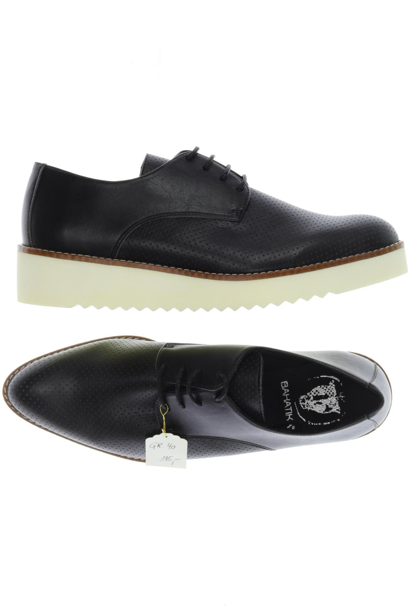 

Bahatika Damen Halbschuh, schwarz, Gr. 40
