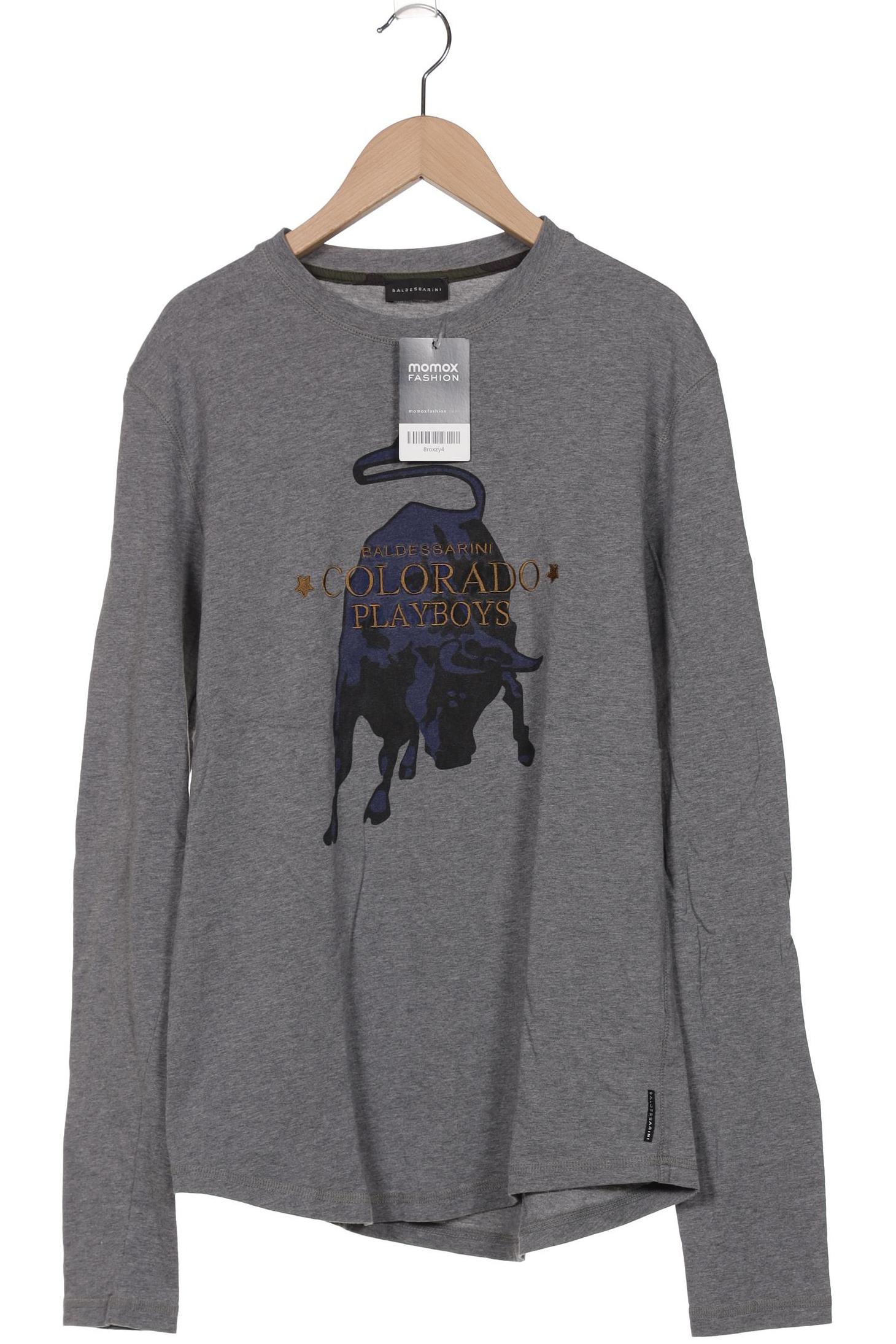 

Baldessarini Herren Langarmshirt, grau, Gr. 48