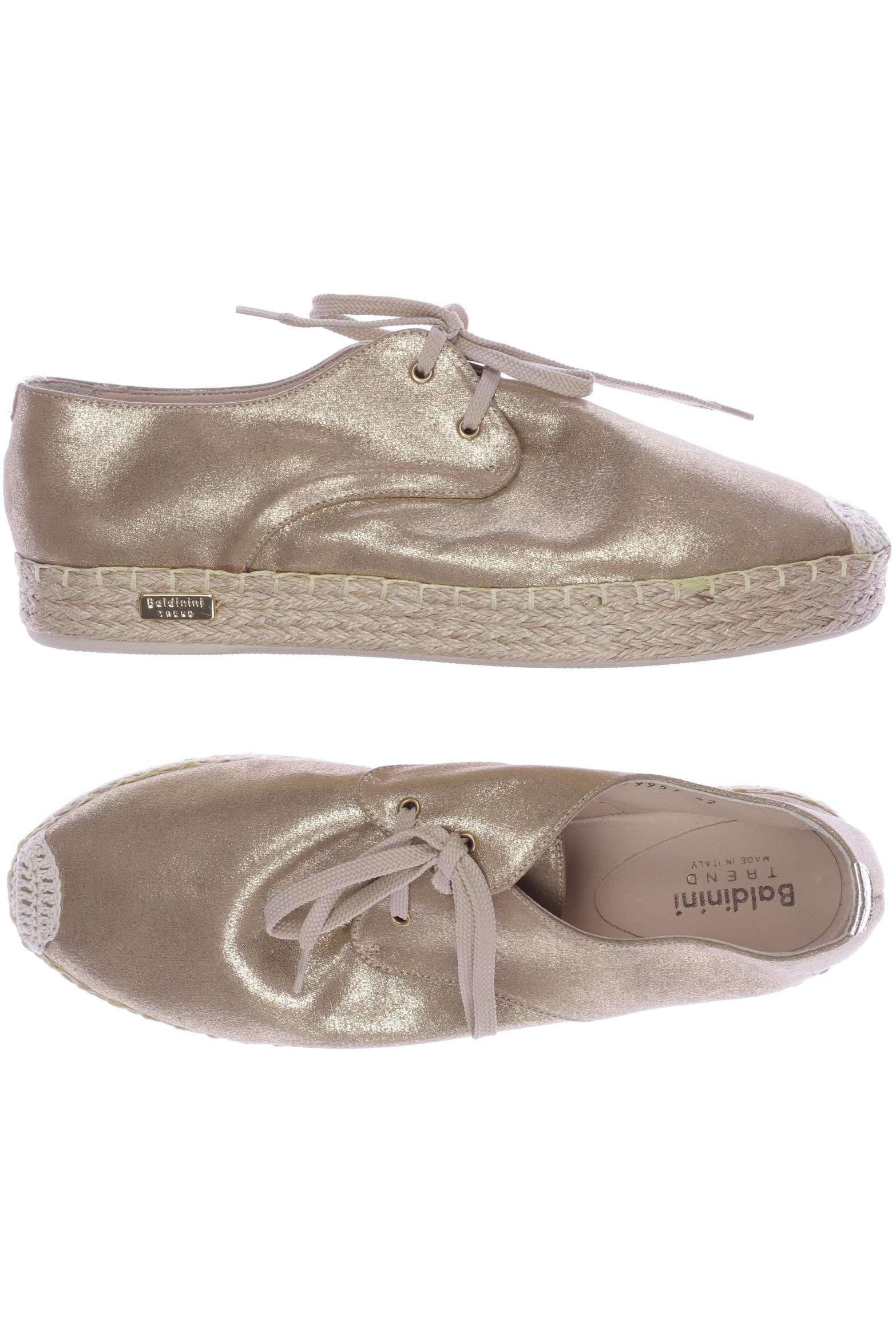 

Baldinini Damen Halbschuh, gold, Gr. 42