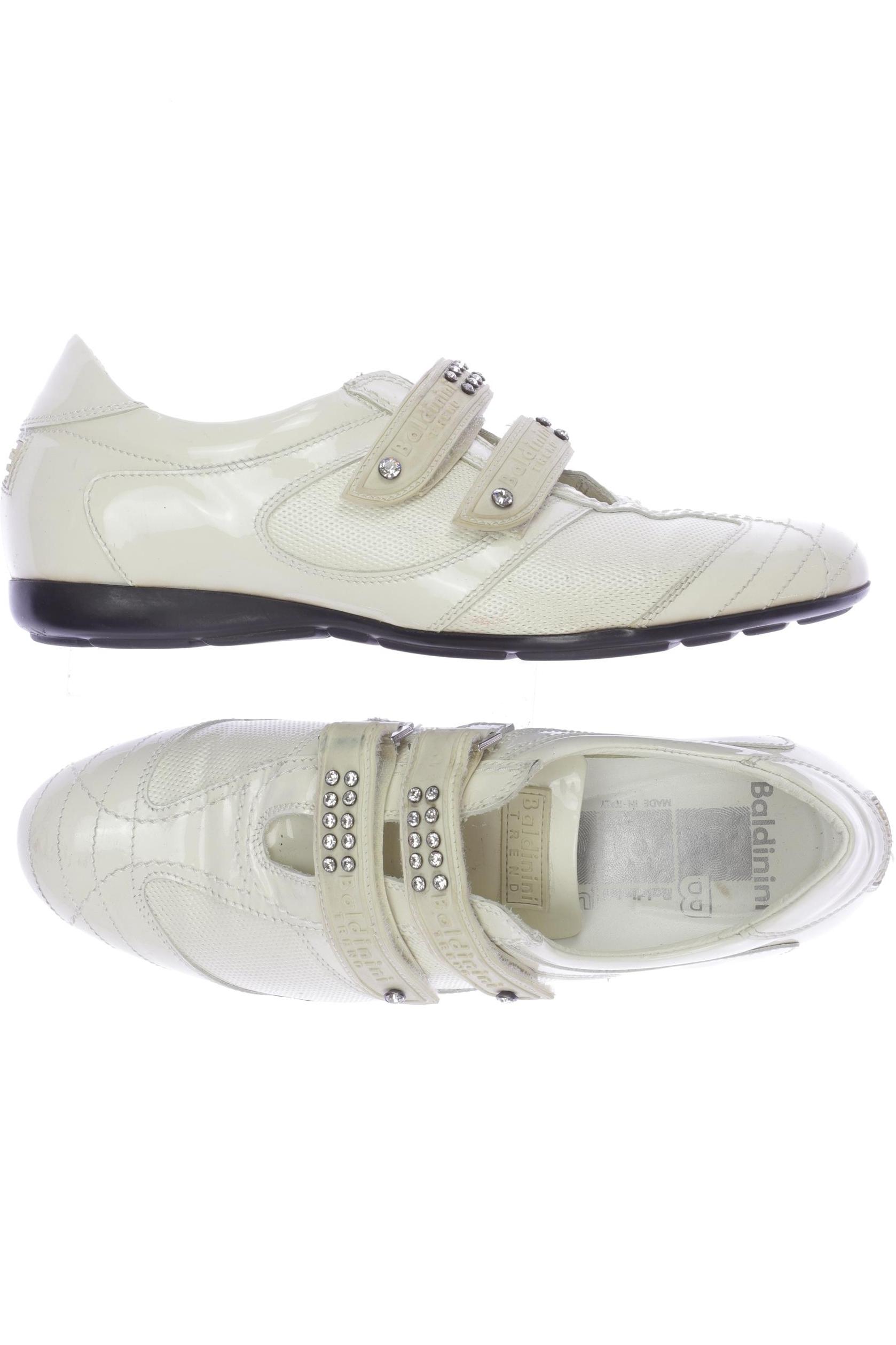 

Baldinini Damen Halbschuh, cremeweiß, Gr. 38.5