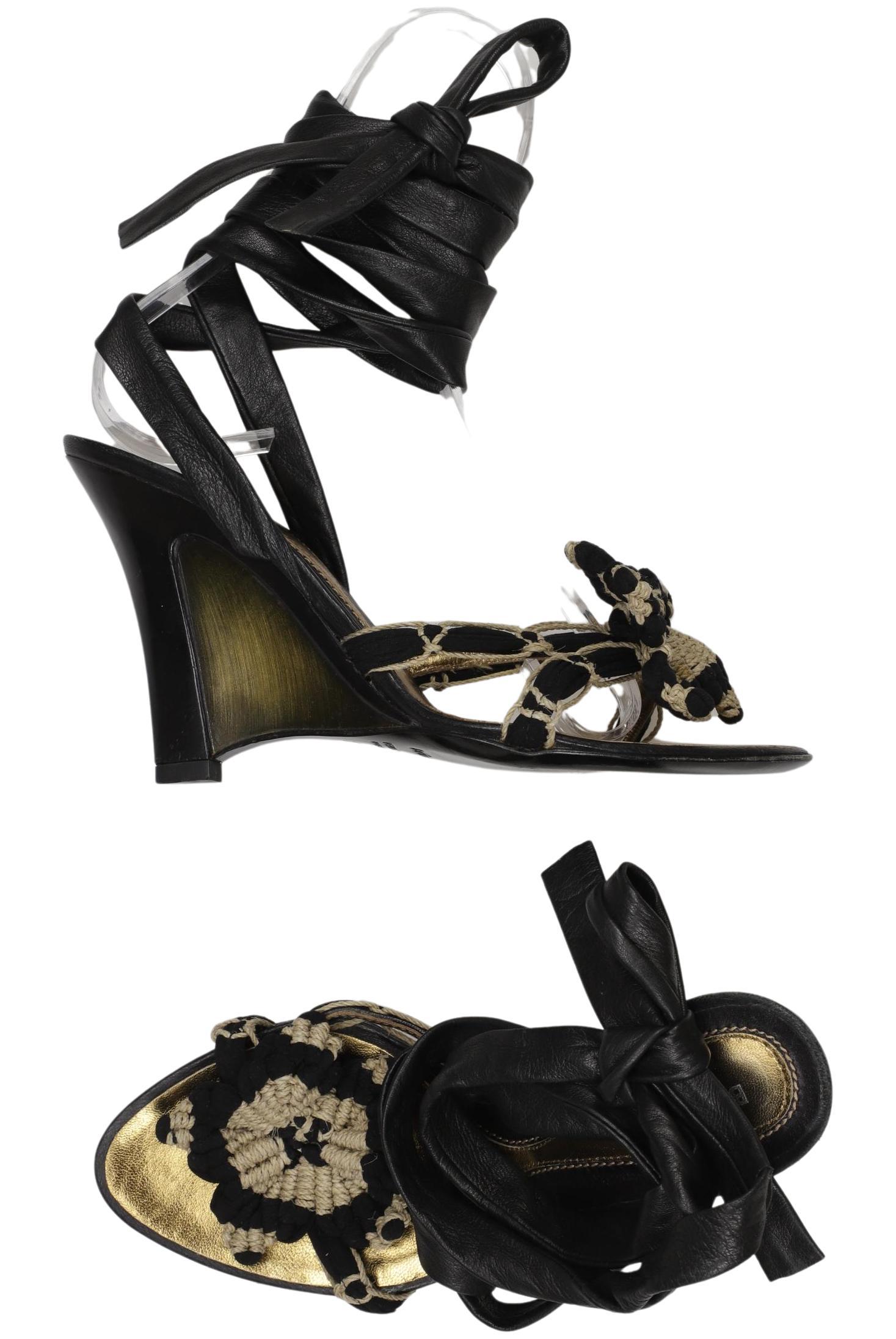

Baldinini Damen Sandale, schwarz, Gr. 37