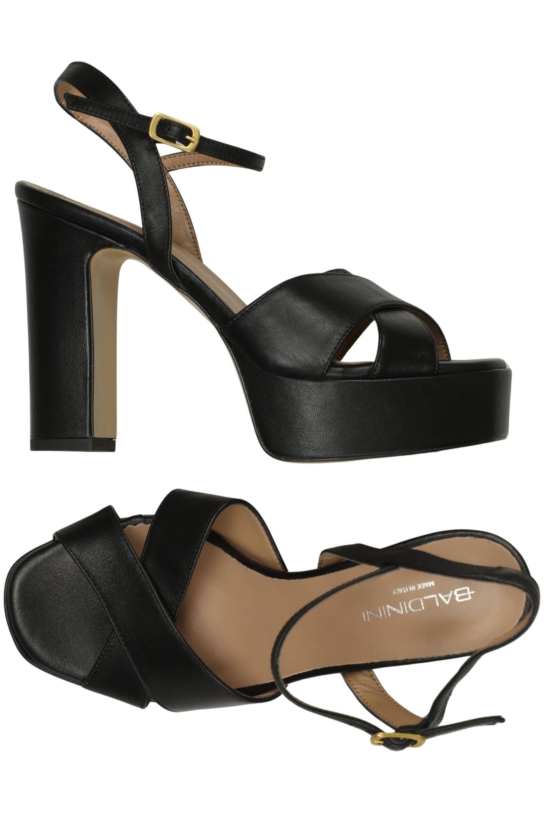 

Baldinini Damen Sandale, schwarz, Gr. 38