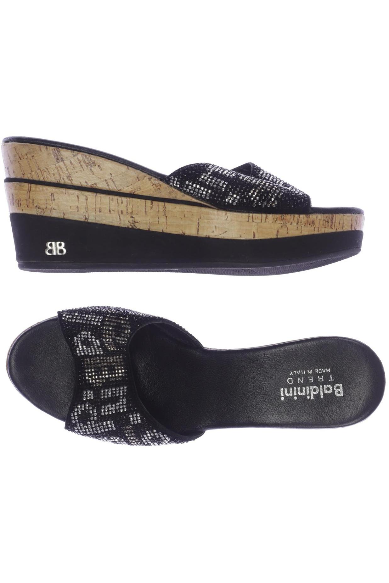

Baldinini Damen Sandale, schwarz, Gr. 38