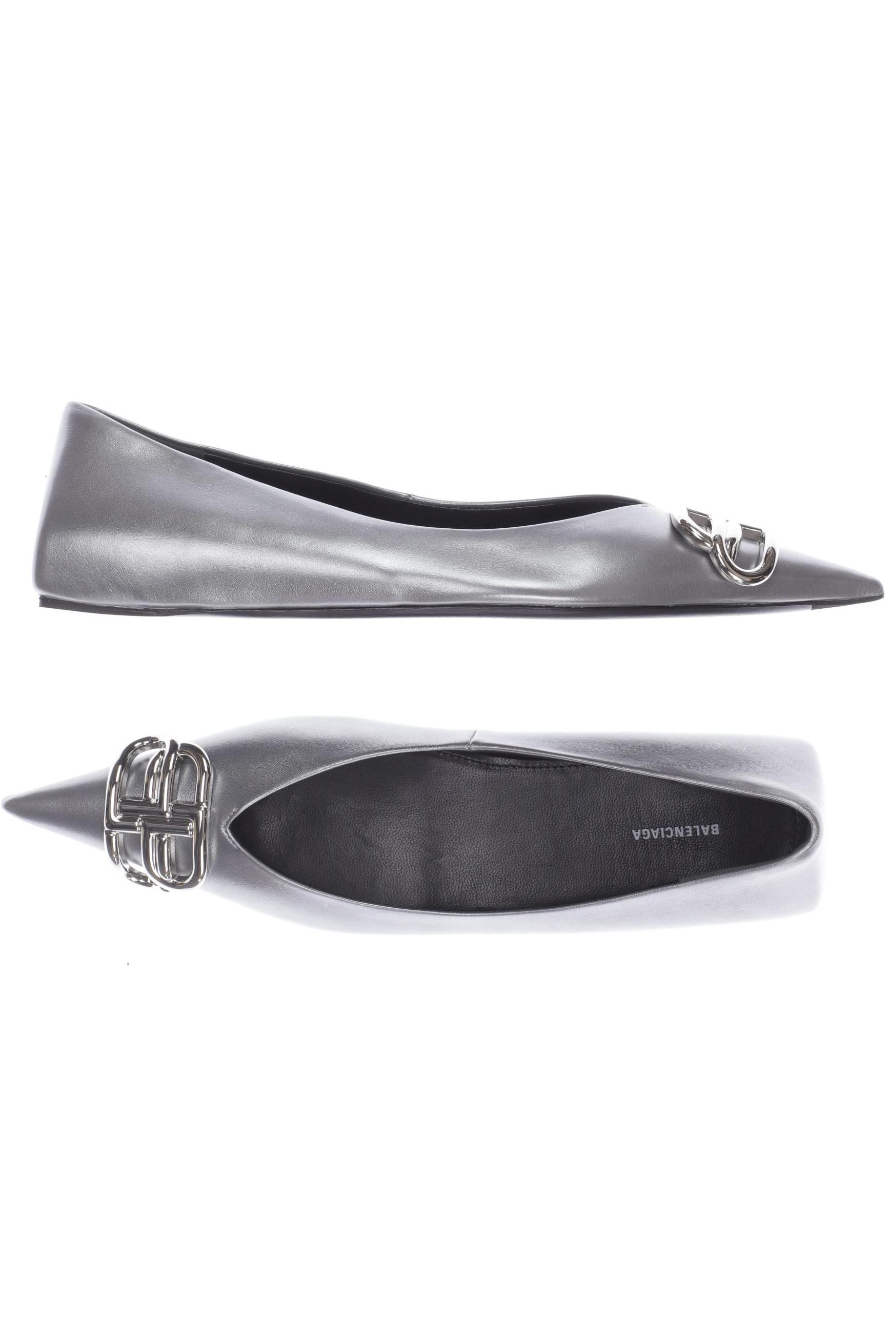 

Balenciaga Damen Ballerinas, silber, Gr. 35.5