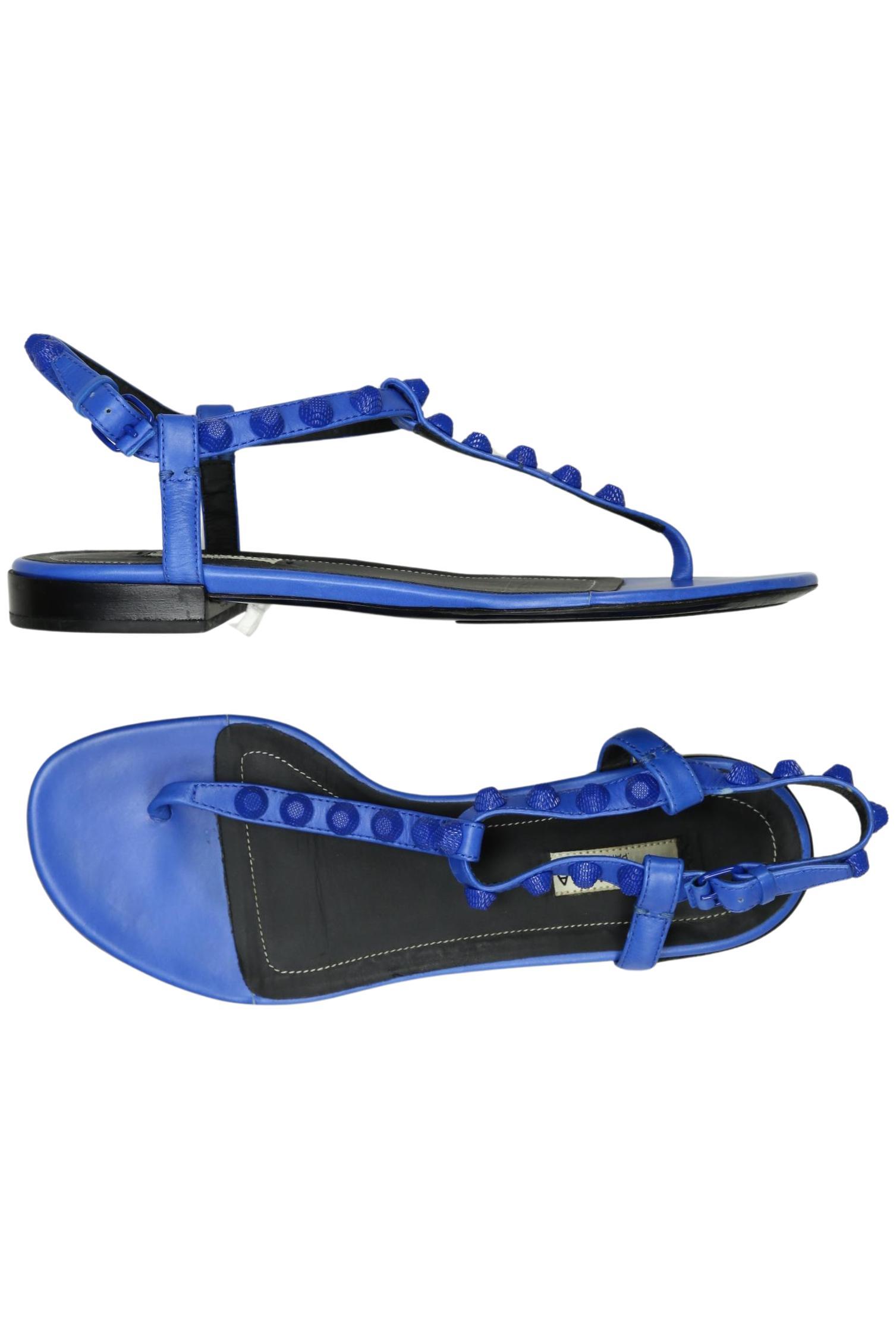 

Balenciaga Damen Sandale, blau, Gr. 36.5