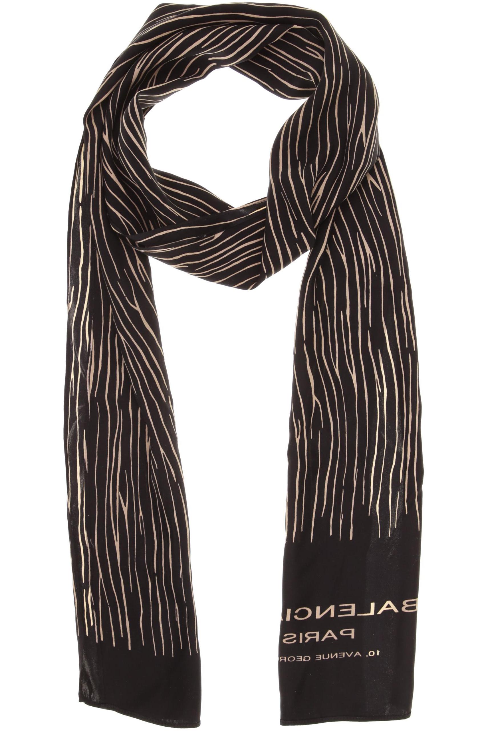 

Balenciaga Damen Schal, schwarz, Gr.