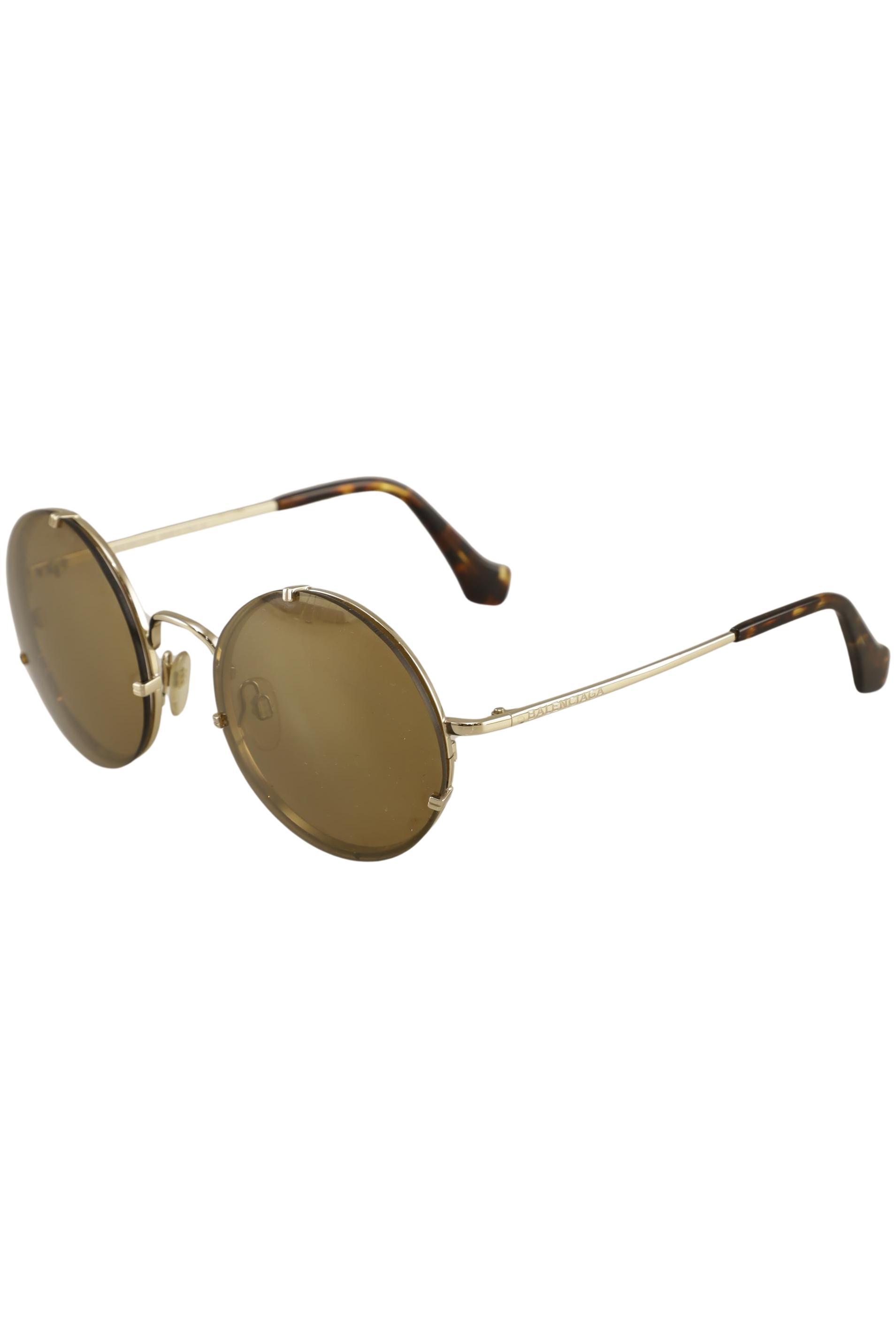 

Balenciaga Damen Sonnenbrille, gold, Gr.