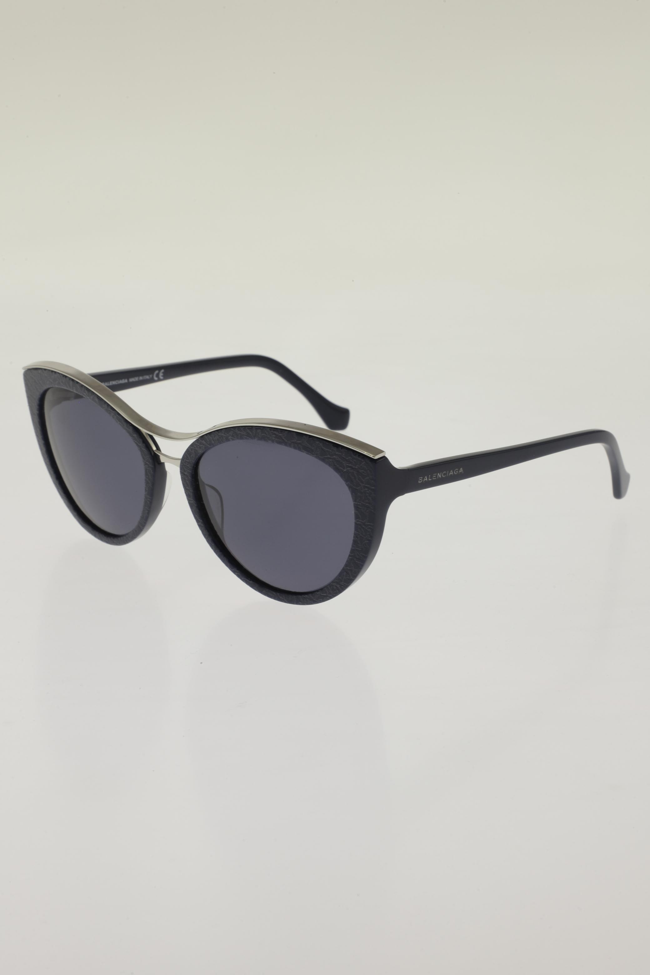 

Balenciaga Damen Sonnenbrille, marineblau, Gr.