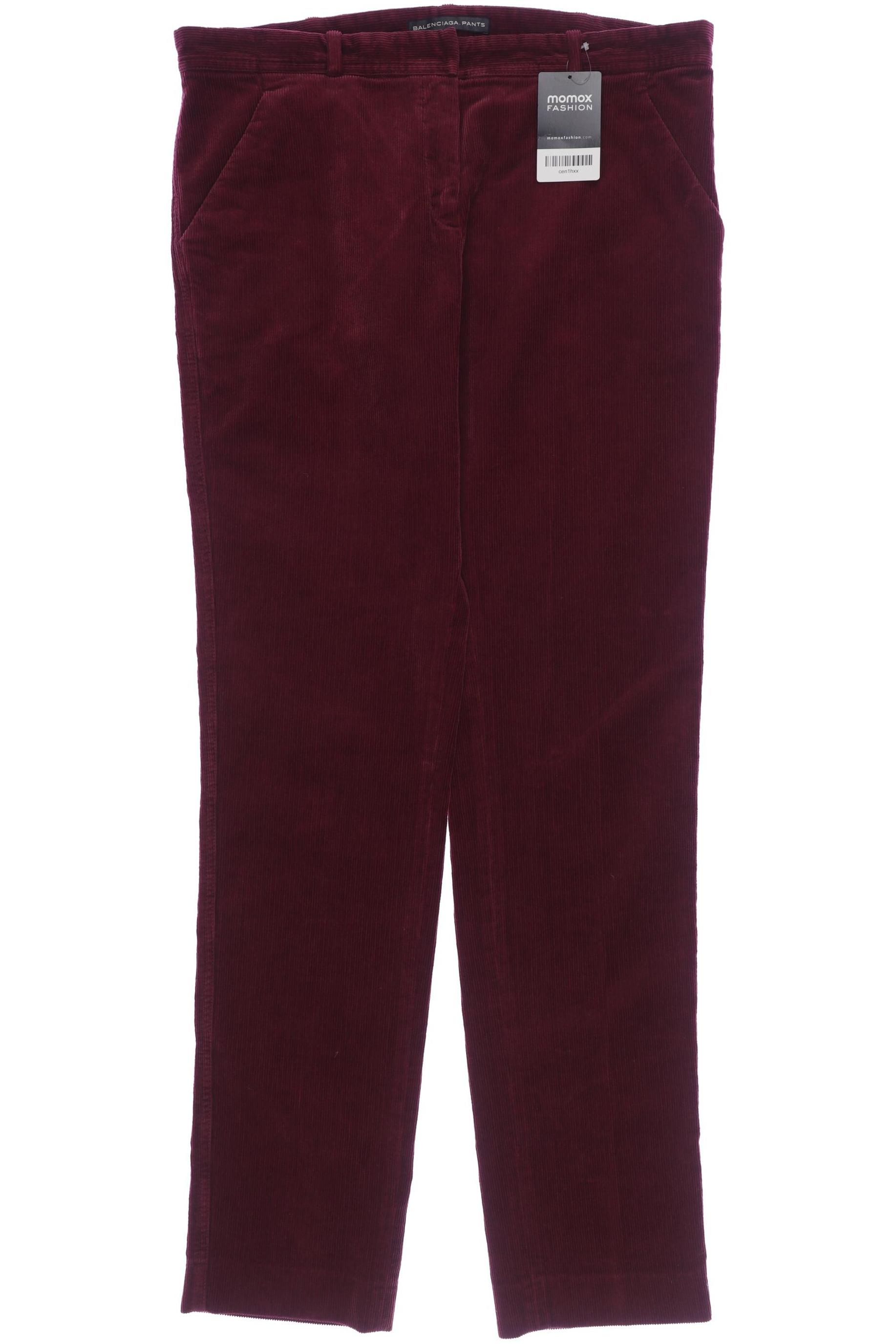

Balenciaga Damen Stoffhose, bordeaux, Gr. 40