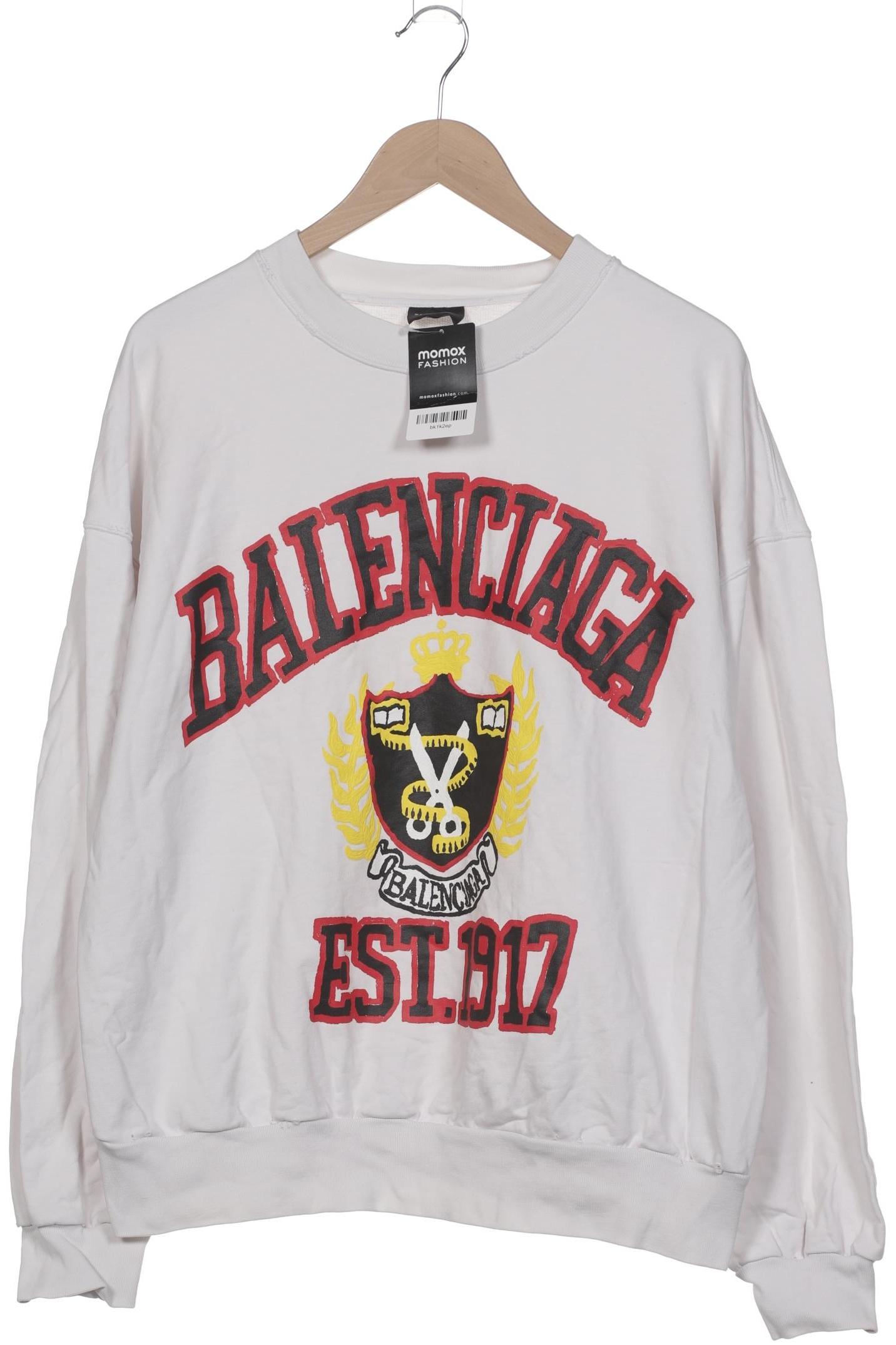 

Balenciaga Damen Sweatshirt, weiß, Gr. 38