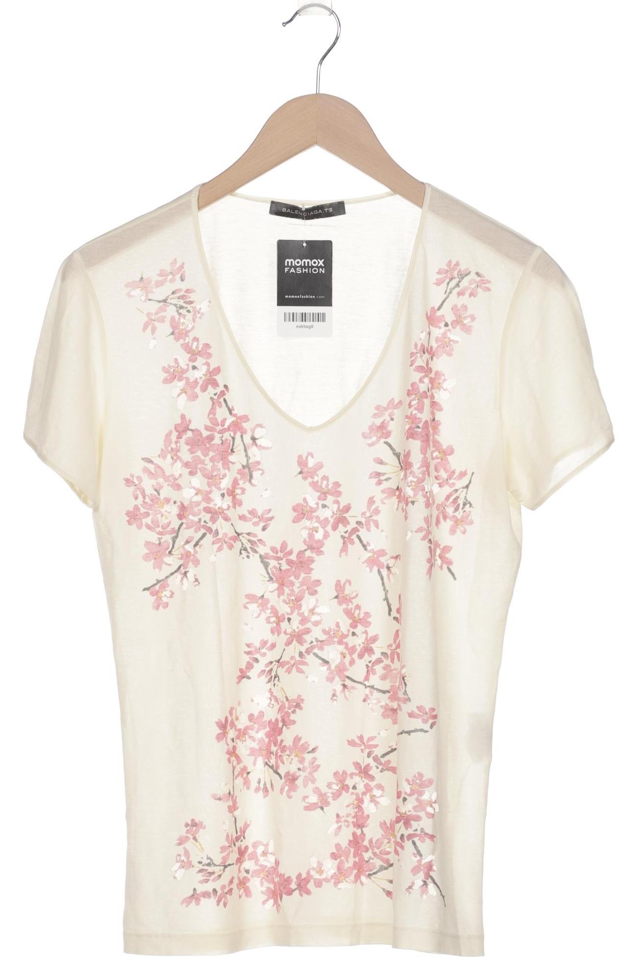 

Balenciaga Damen T-Shirt, cremeweiß, Gr. 40