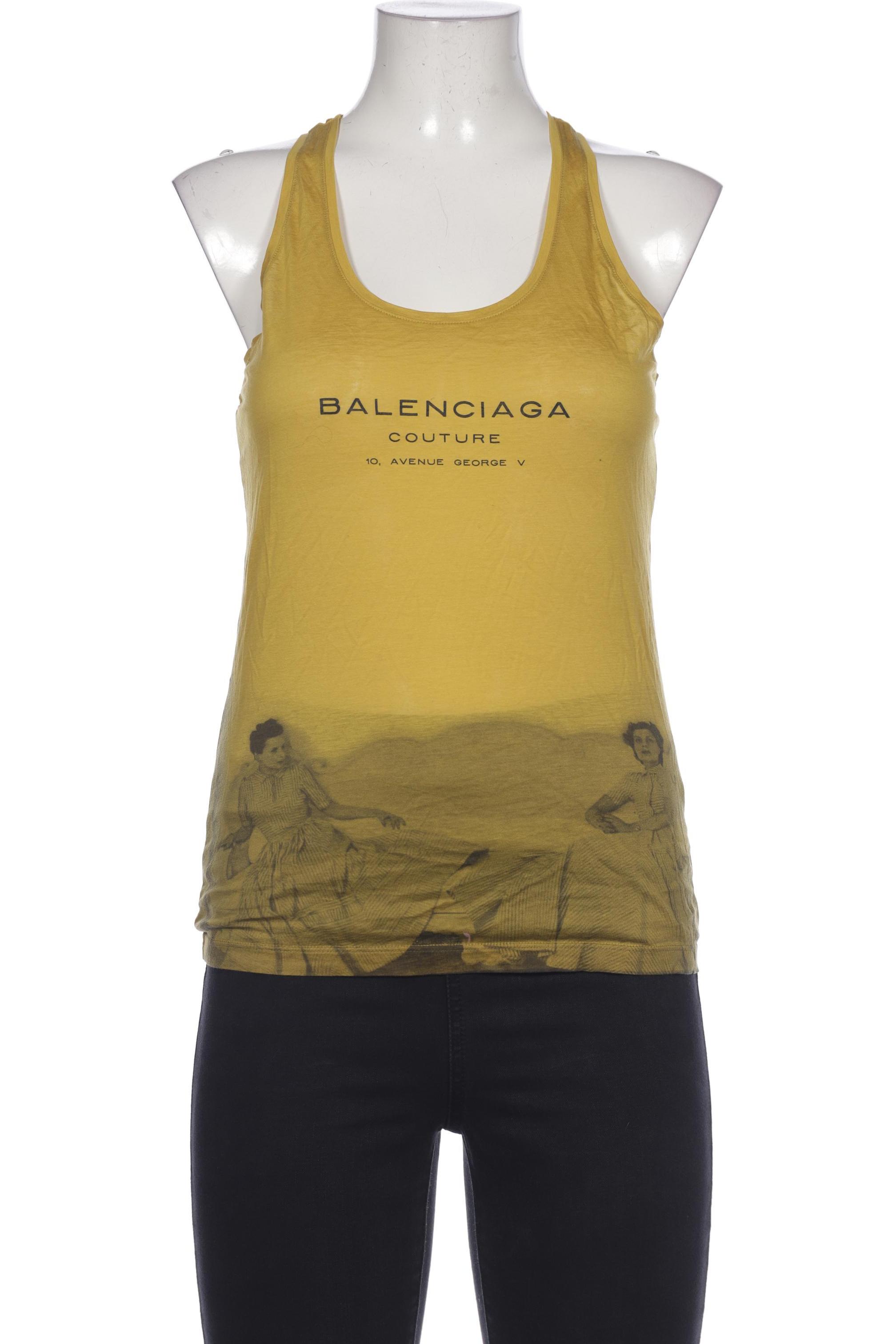 

Balenciaga Damen Top, gelb, Gr. 38