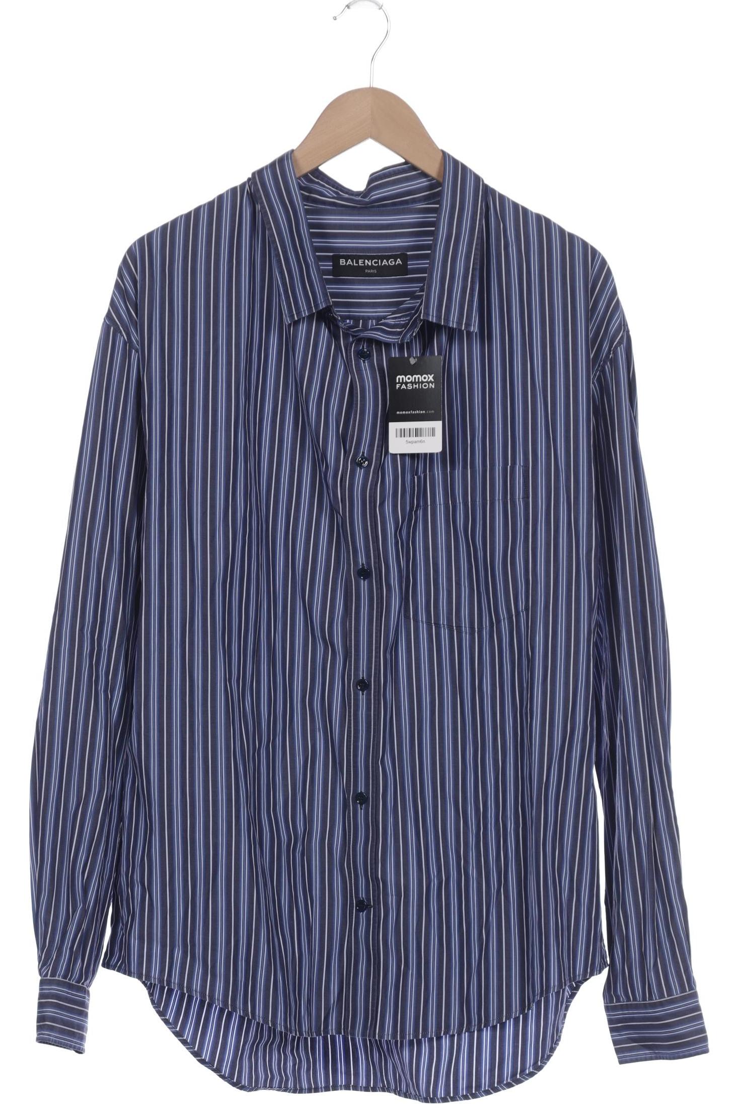 

Balenciaga Herren Hemd, blau, Gr. 62