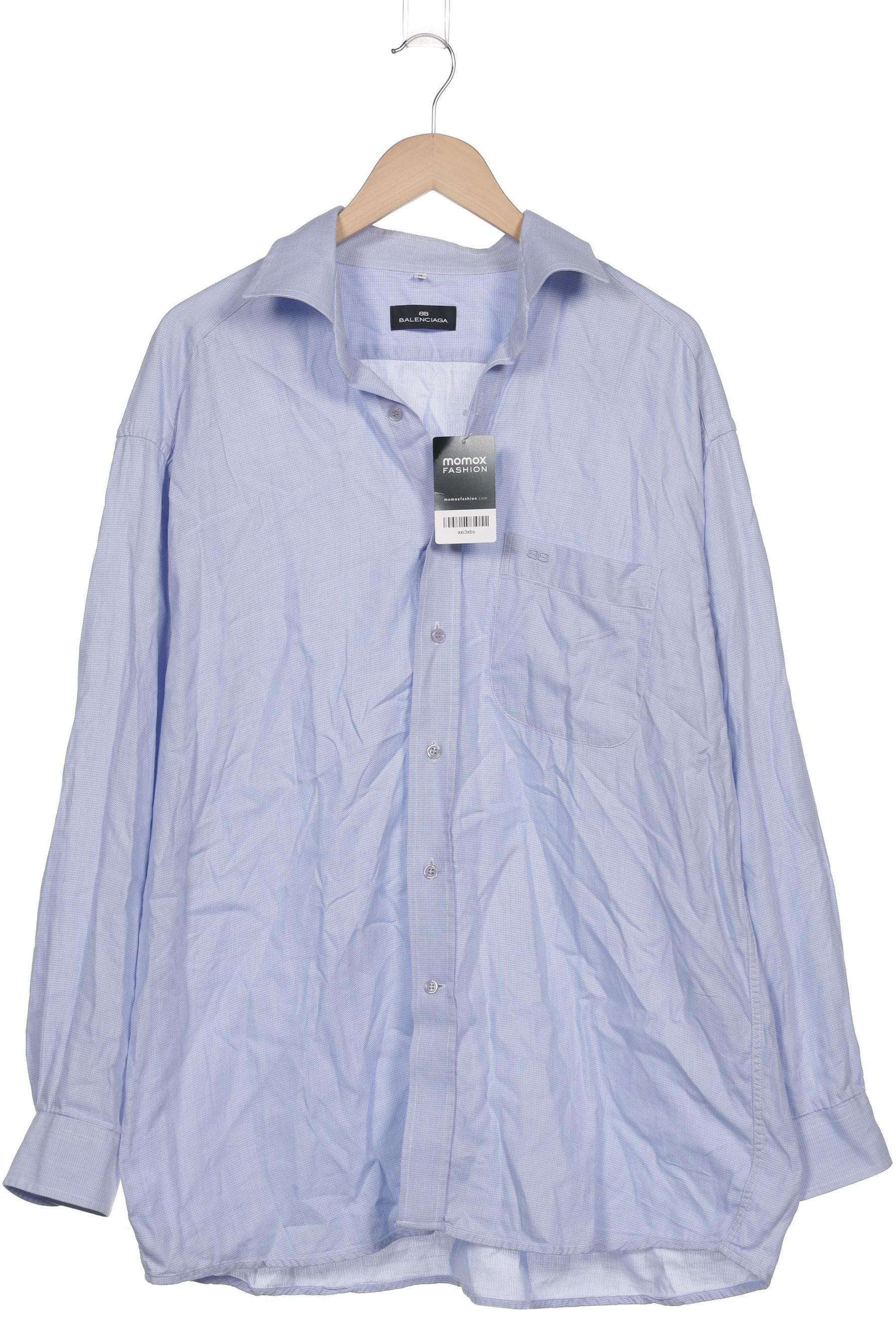

Balenciaga Herren Hemd, hellblau, Gr. 56