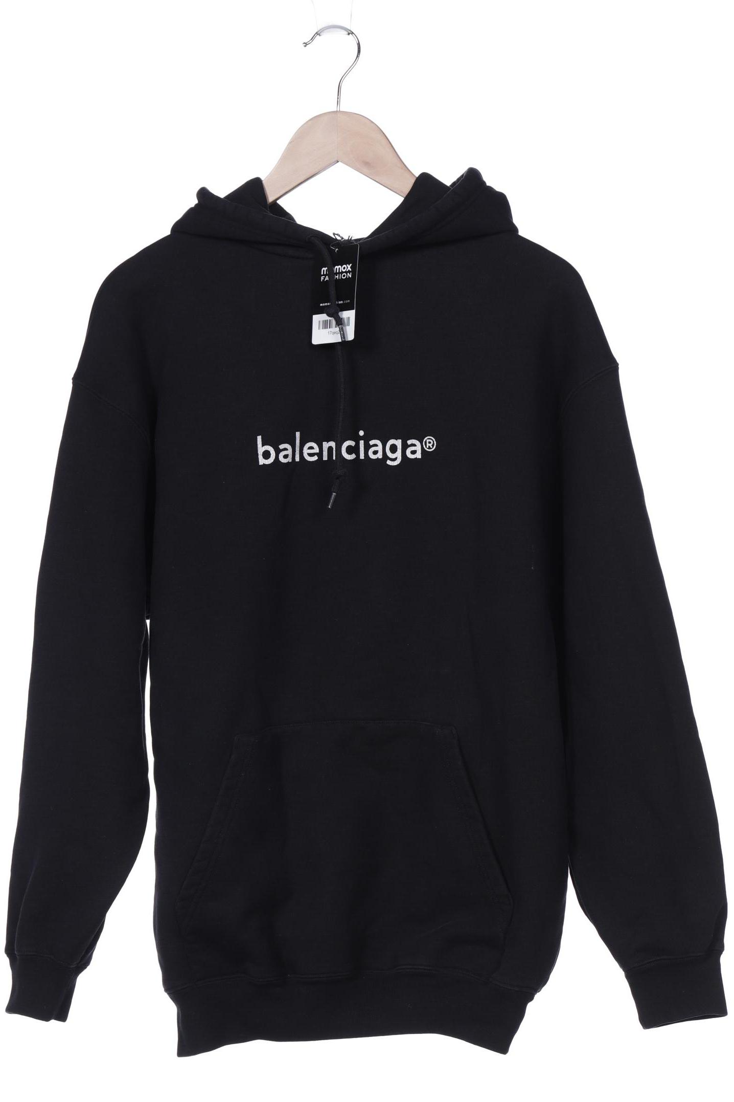 

Balenciaga Herren Kapuzenpullover, schwarz, Gr. 42