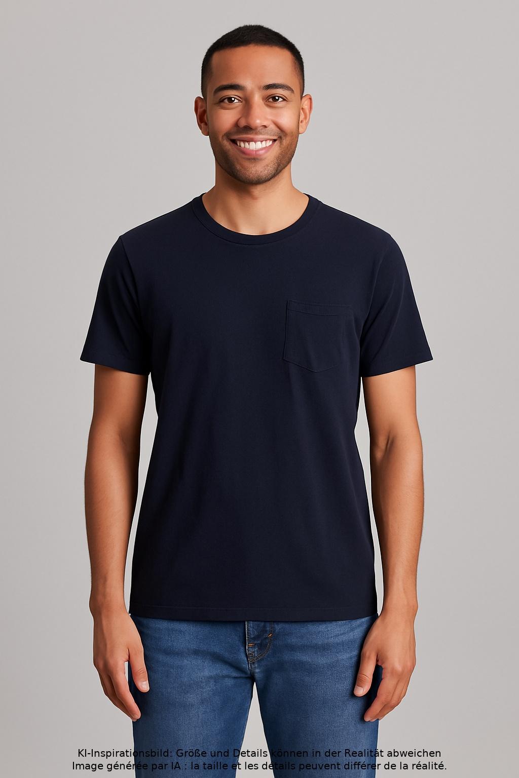 Thumbnail - Balibaris Herren T-Shirt, marineblau, Gr. 48