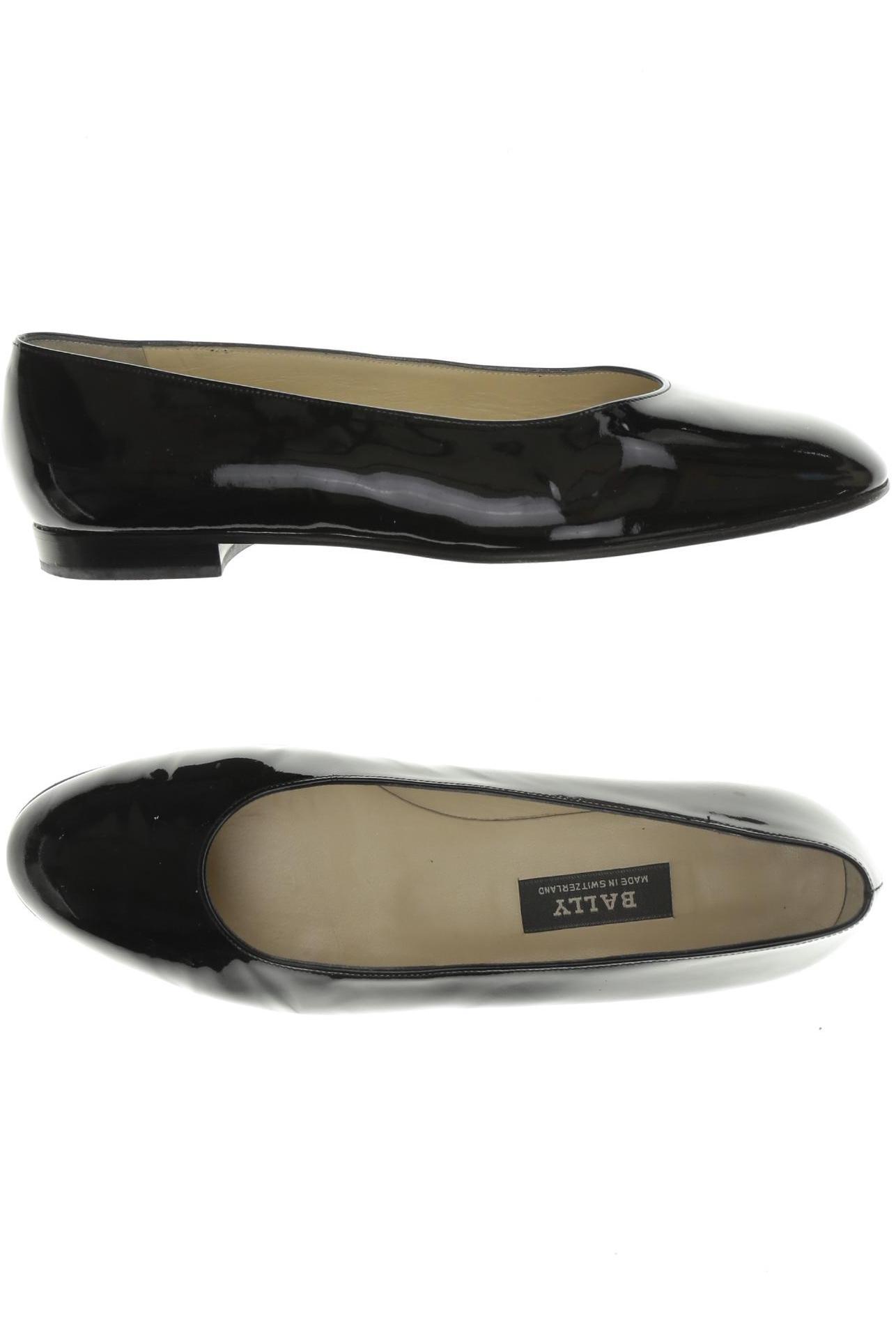 

Bally Damen Ballerinas, schwarz, Gr. 6.5