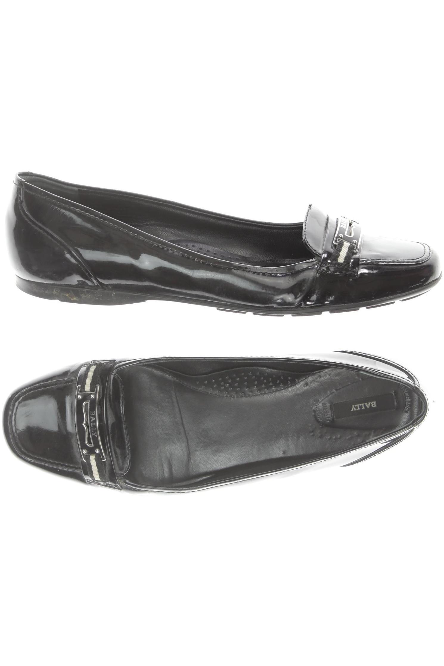 

Bally Damen Ballerinas, schwarz, Gr. 40