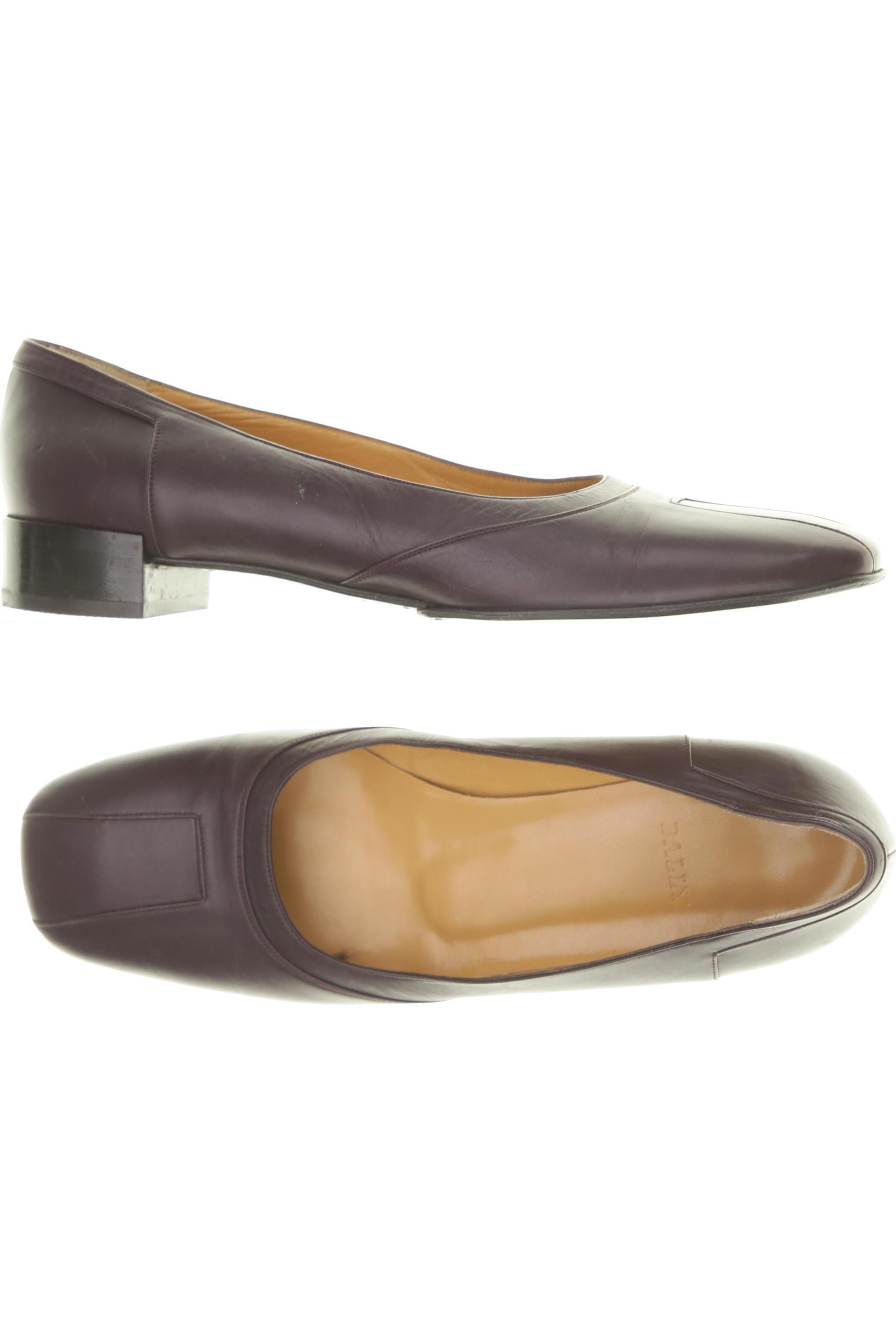 

Bally Damen Ballerinas, lila, Gr. 40