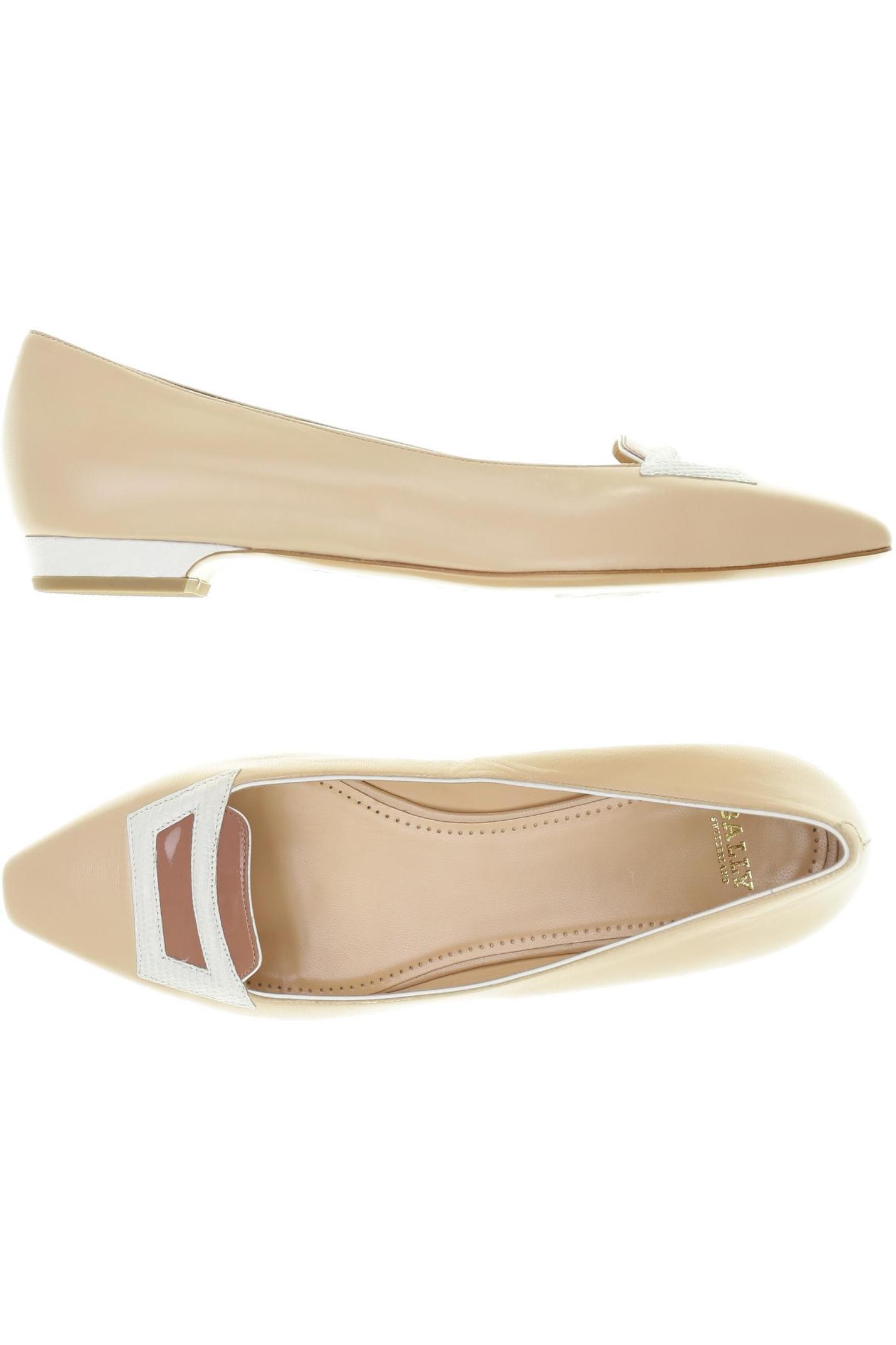 

Bally Damen Ballerinas, beige, Gr. 40.5