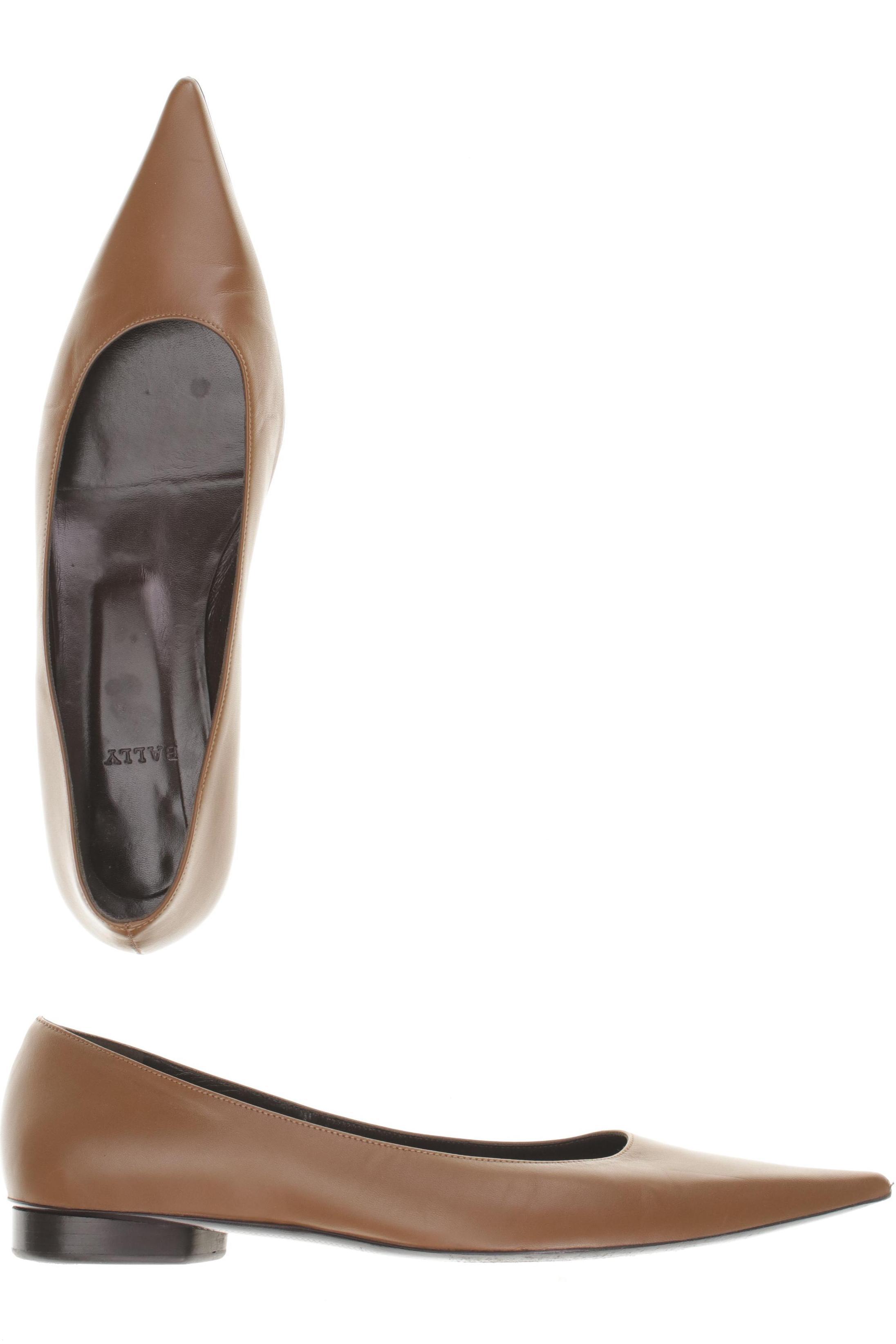 

Bally Damen Ballerinas, braun, Gr. 41.5