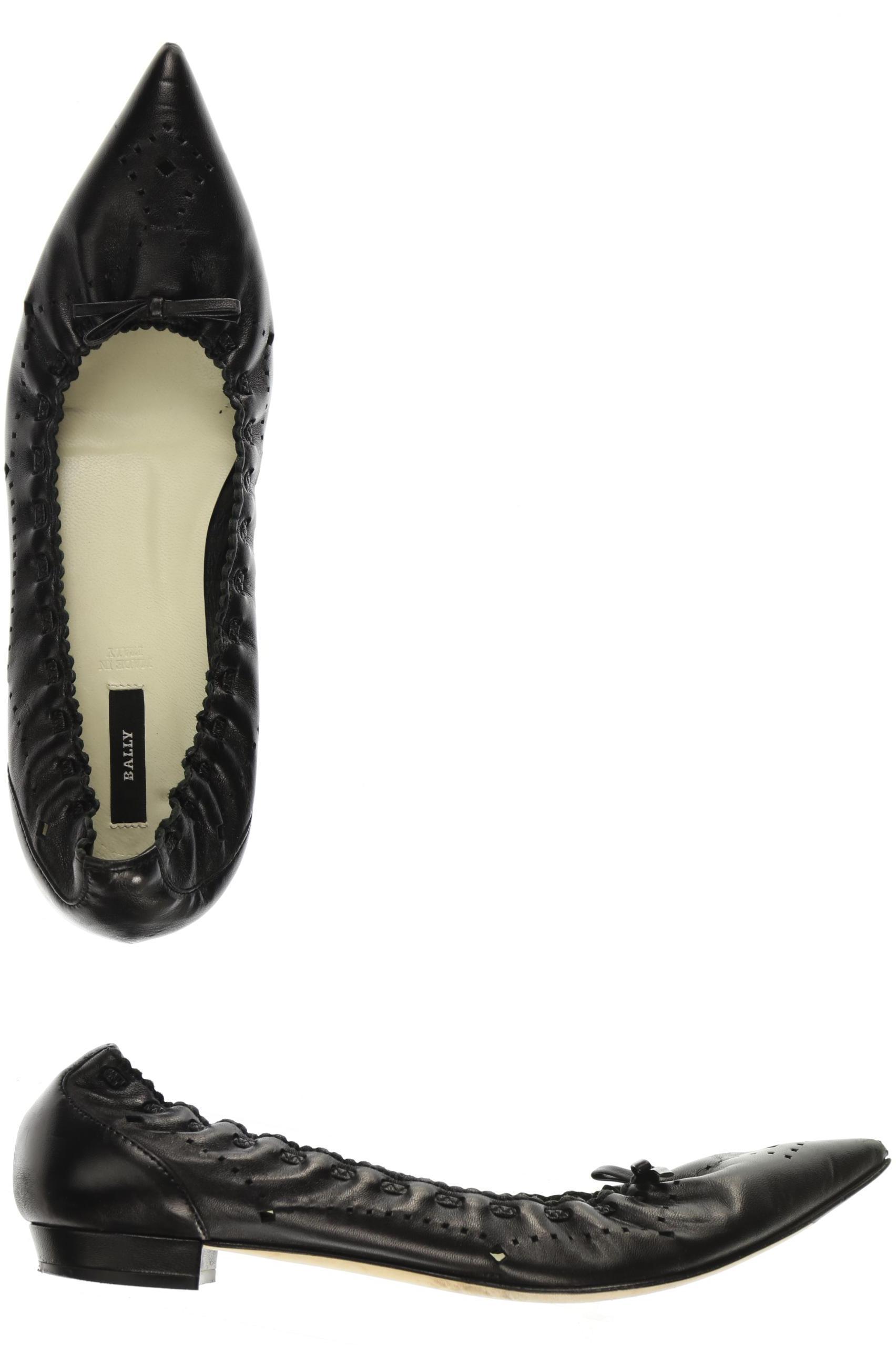 

Bally Damen Ballerinas, schwarz, Gr. 37.5