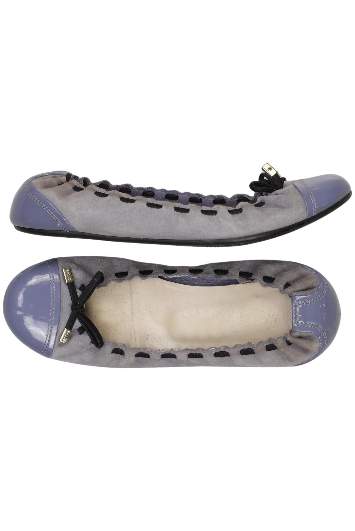 

Bally Damen Ballerinas, hellblau, Gr. 36.5