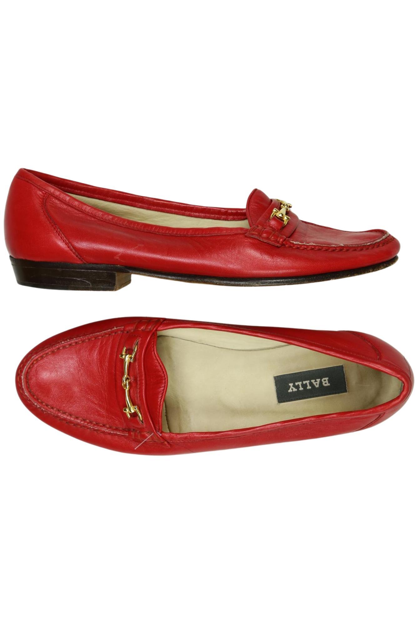 

Bally Damen Ballerinas, rot, Gr. 38