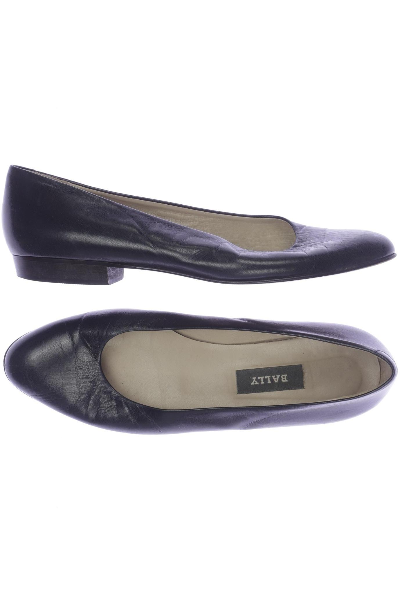 

Bally Damen Ballerinas, marineblau, Gr. 40.5