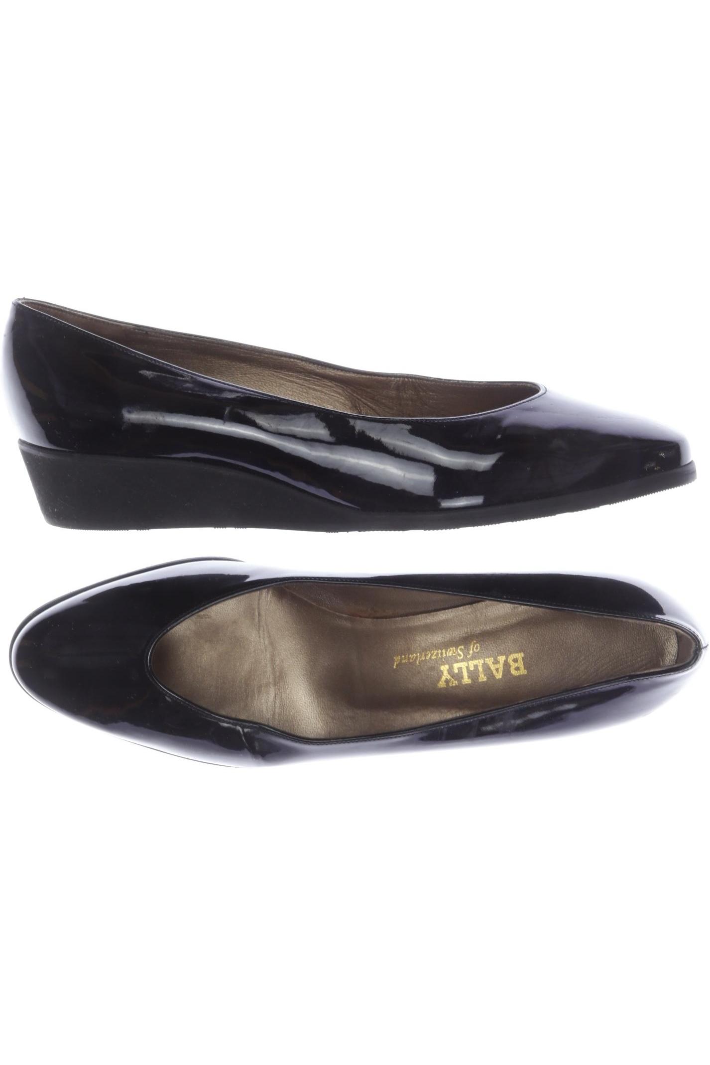 

Bally Damen Ballerinas, schwarz, Gr. 4.5