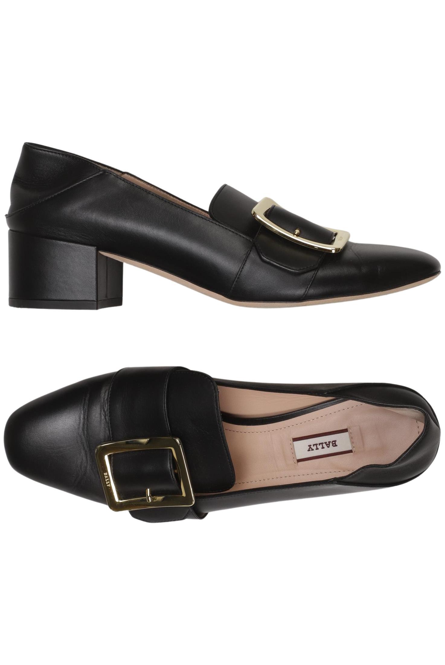 

Bally Damen Halbschuh, schwarz, Gr. 38.5