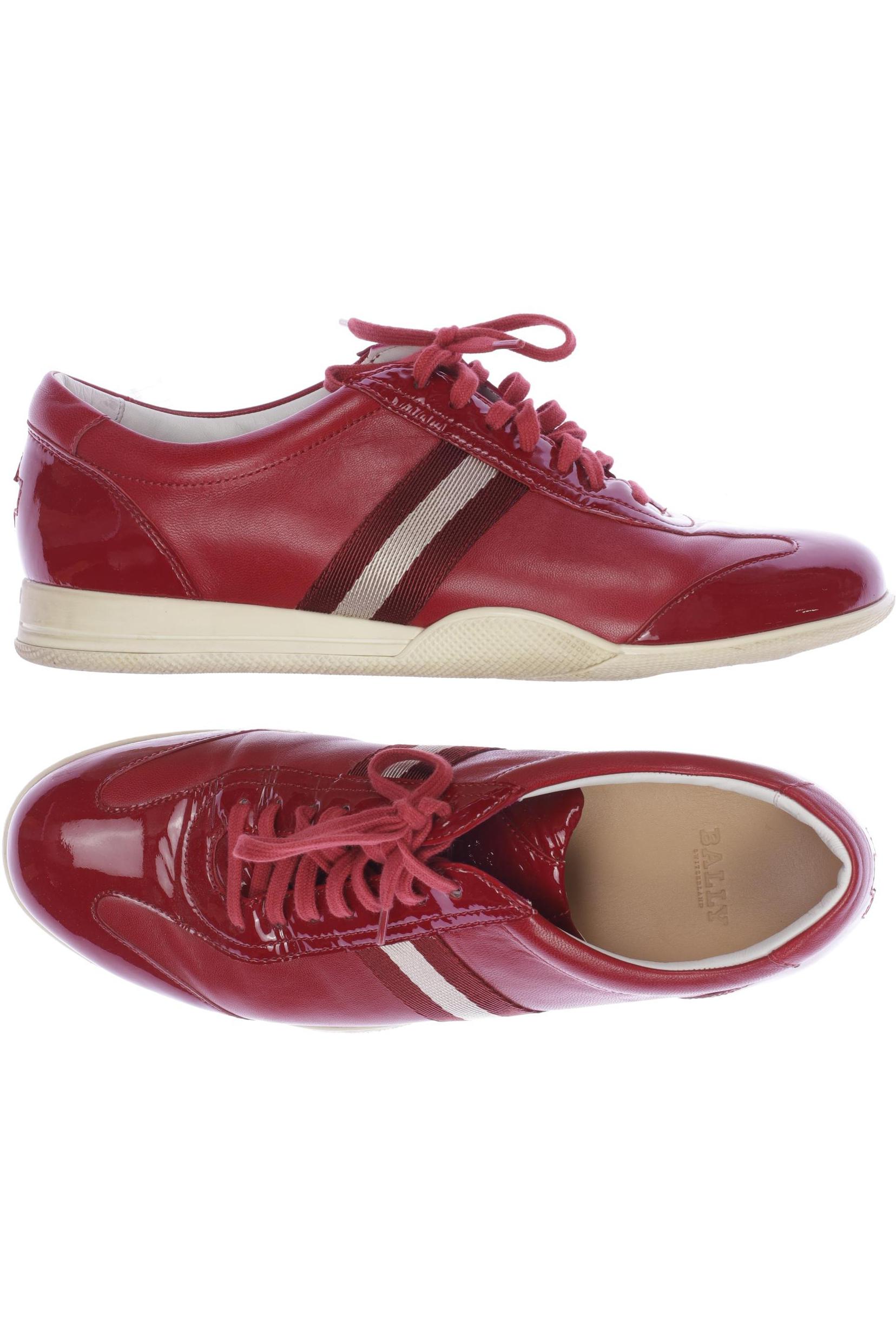 

Bally Damen Halbschuh, rot, Gr. 40