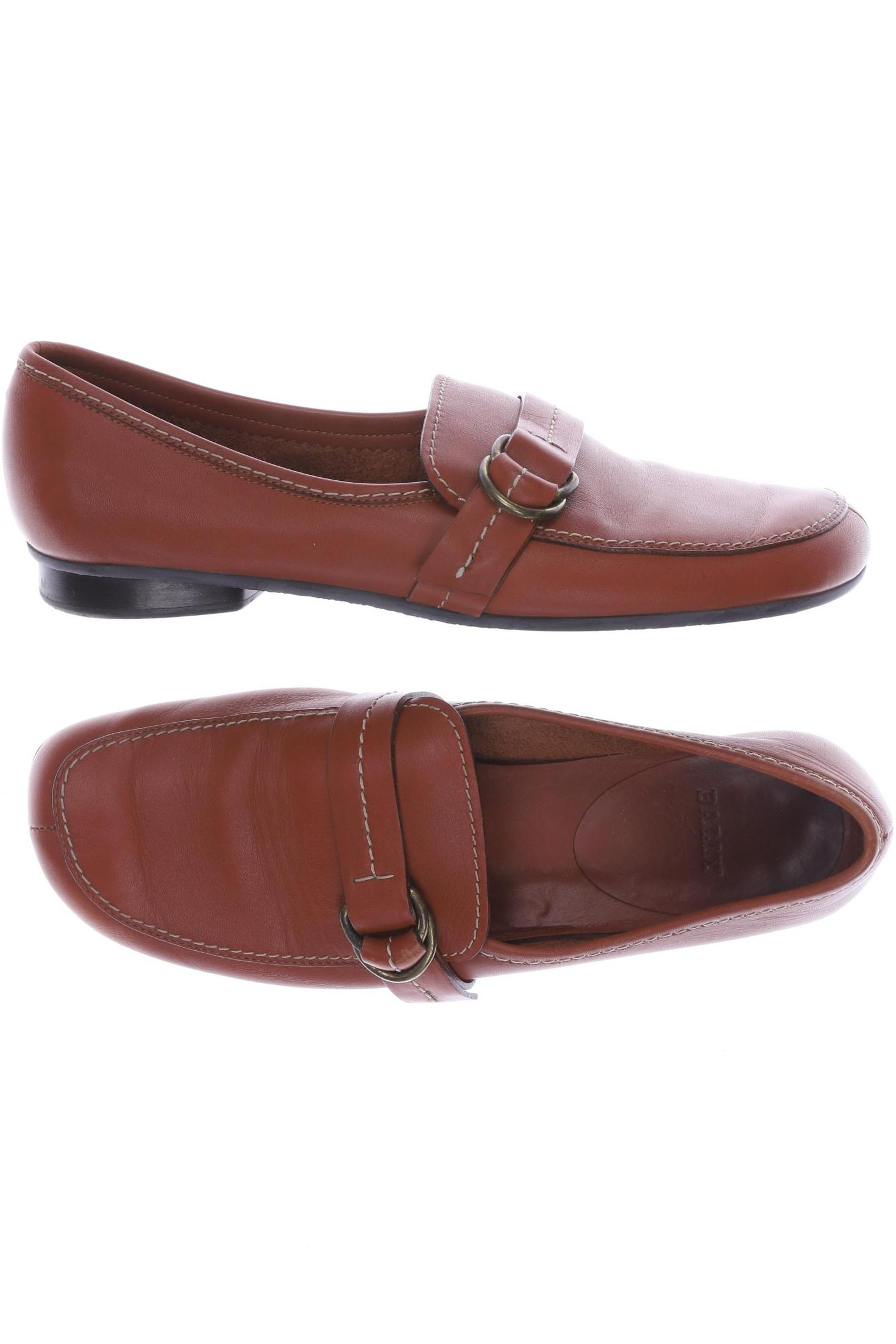 

Bally Damen Halbschuh, orange, Gr. 38.5