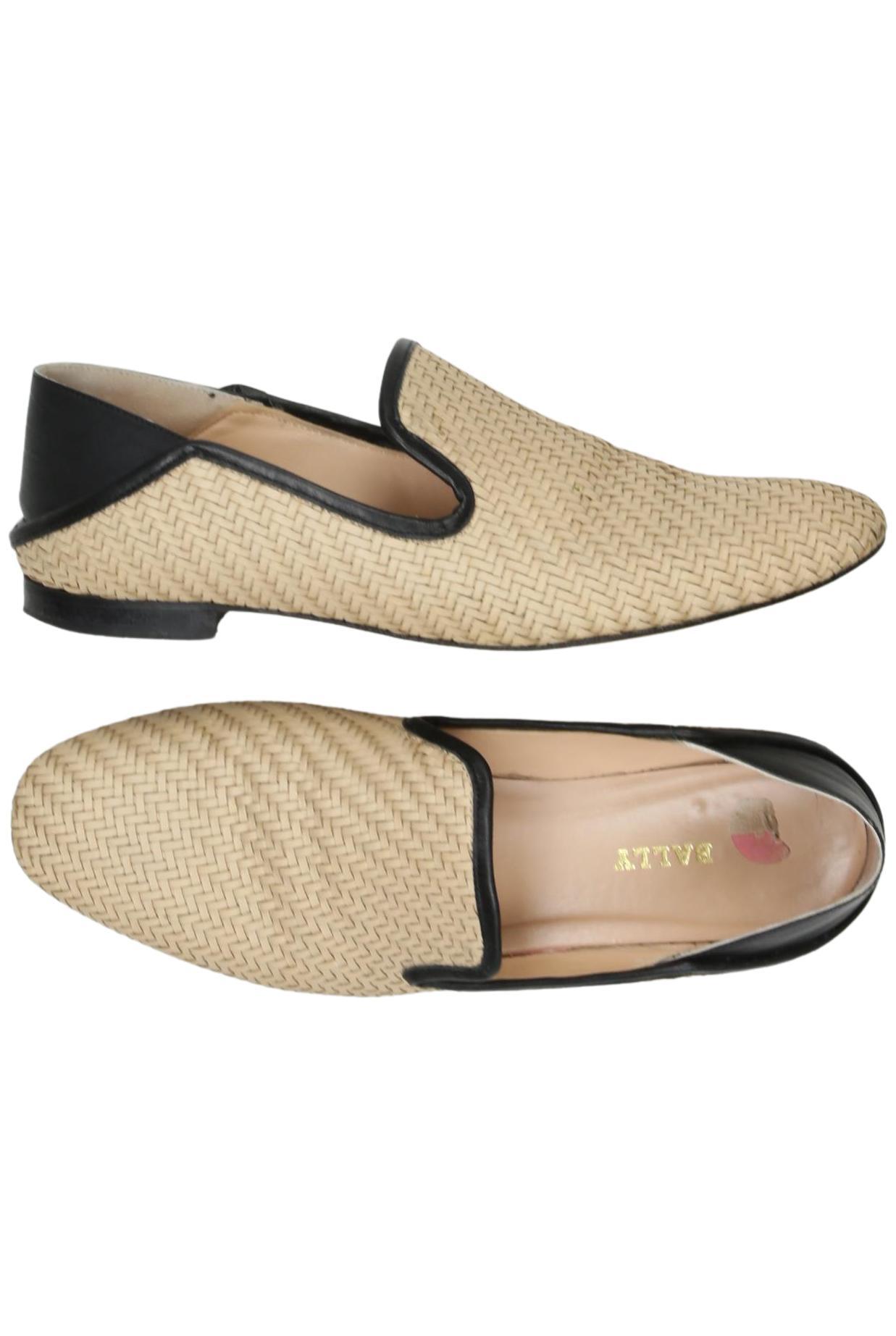

Bally Damen Halbschuh, beige, Gr. 38