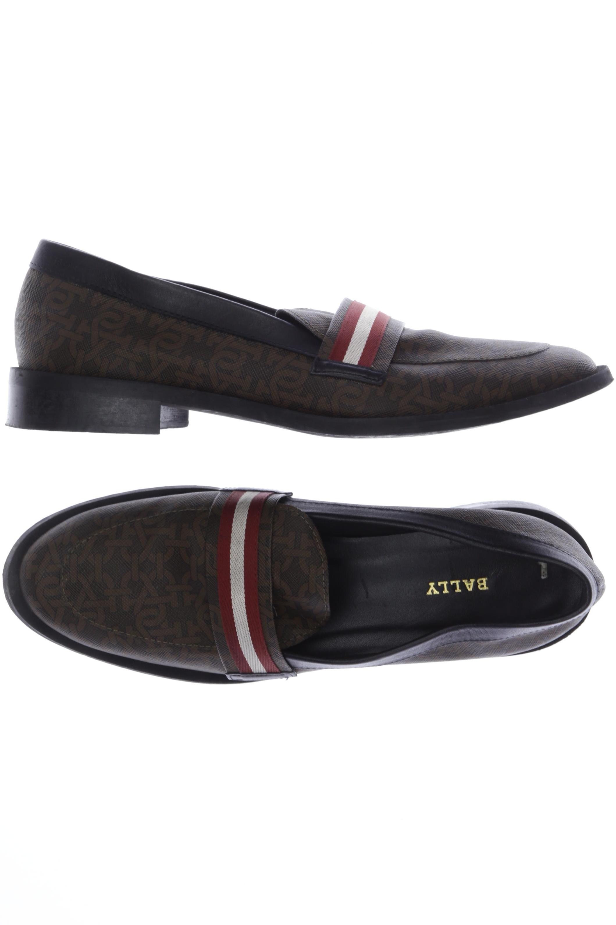 

Bally Damen Halbschuh, braun, Gr. 40