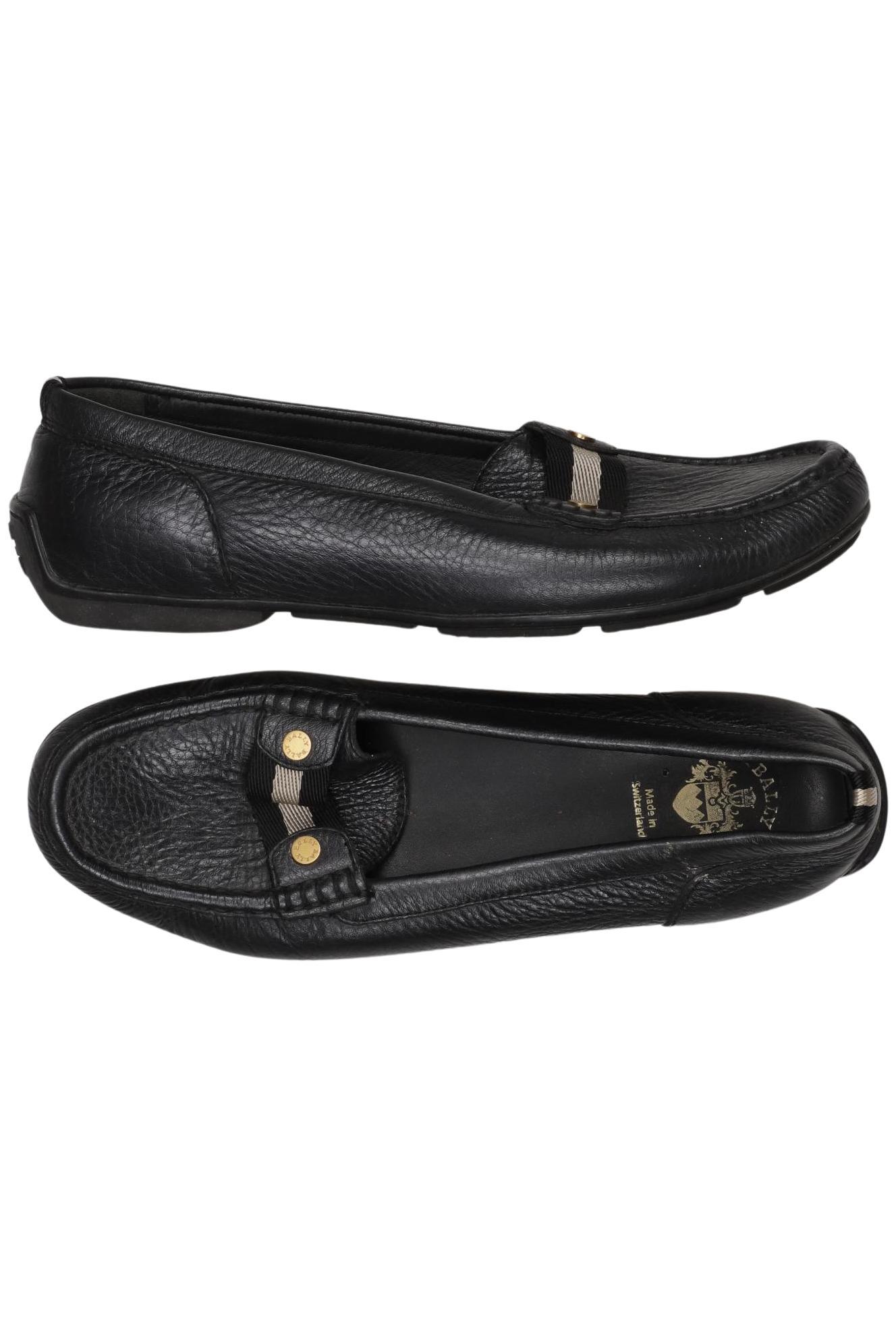 

Bally Damen Halbschuh, schwarz, Gr. 38.5