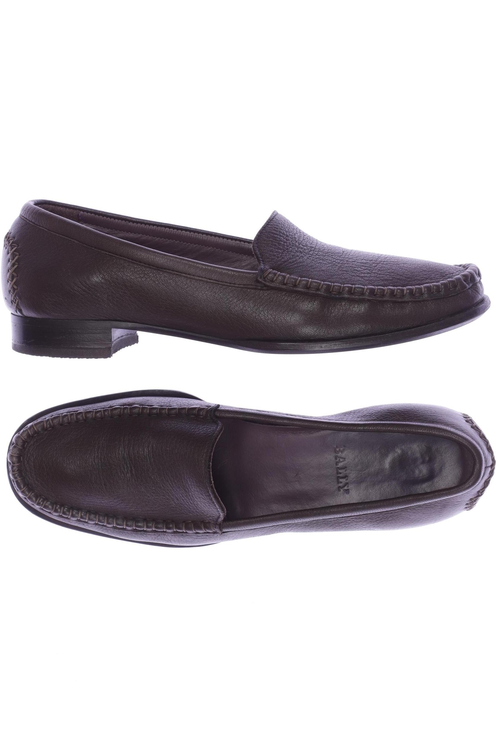 

Bally Damen Halbschuh, braun, Gr. 38.5