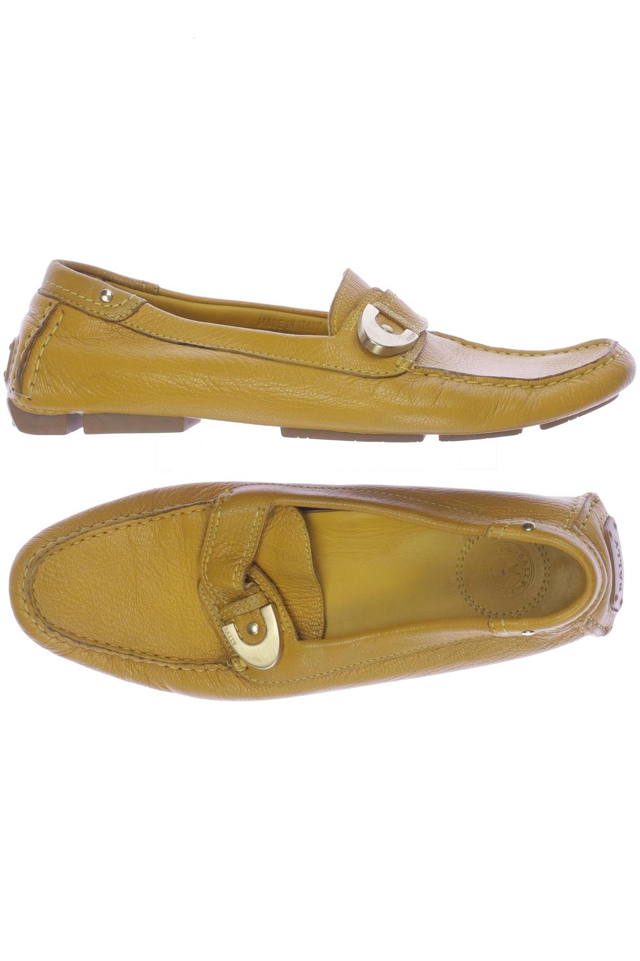 

Bally Damen Halbschuh, gelb, Gr. 37