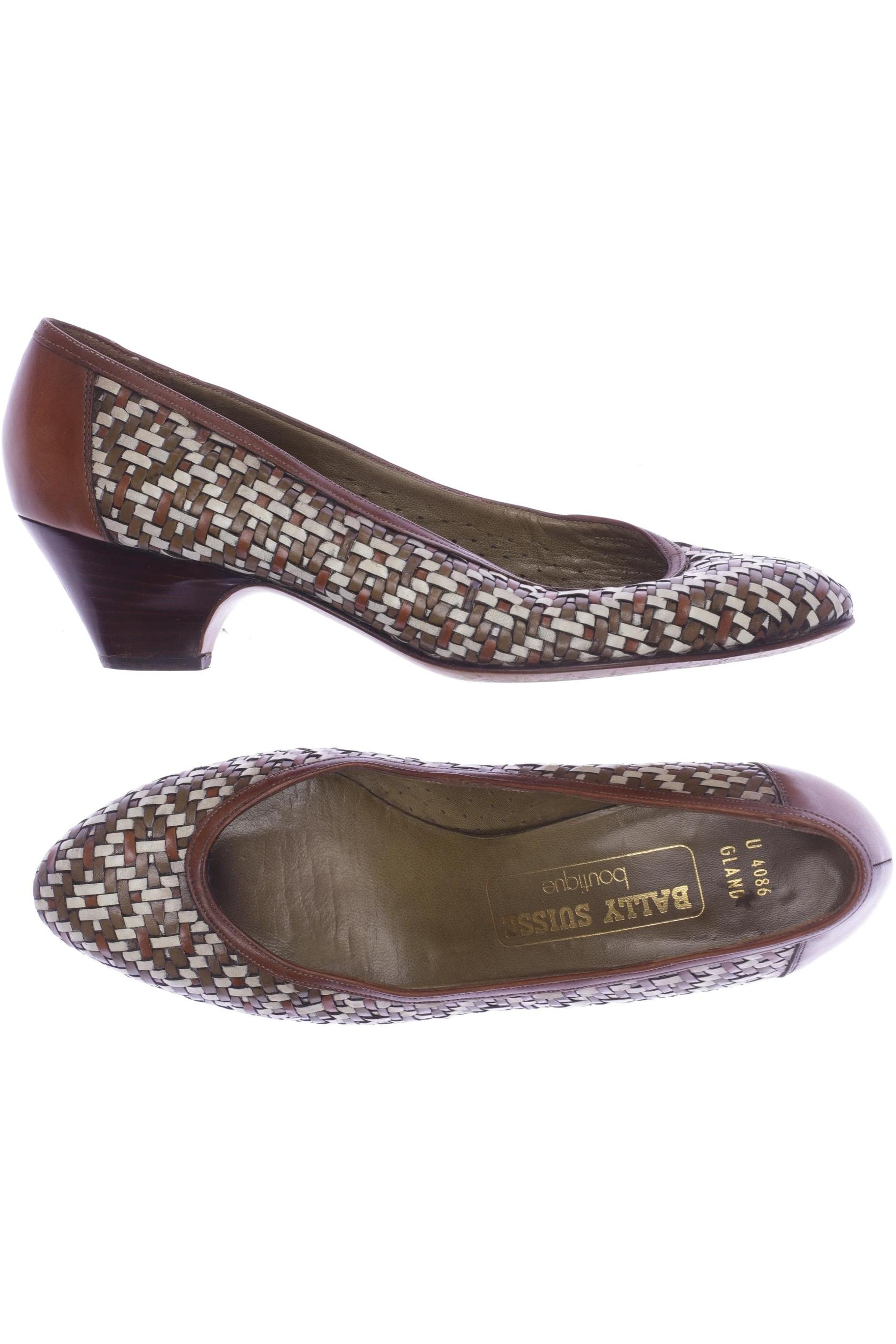 Thumbnail - Bally Damen Halbschuh, grün, Gr. 4.5