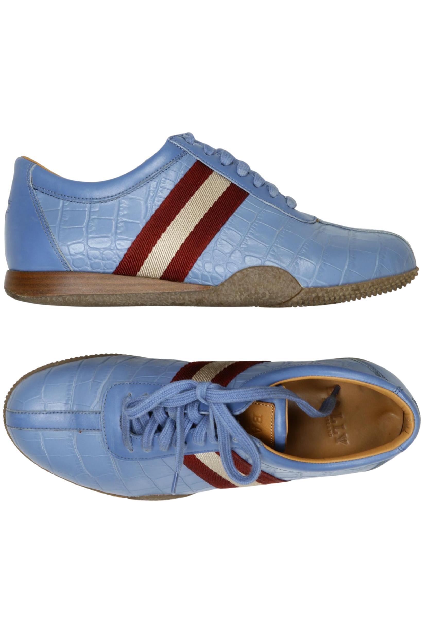 

Bally Damen Halbschuh, blau, Gr. 5