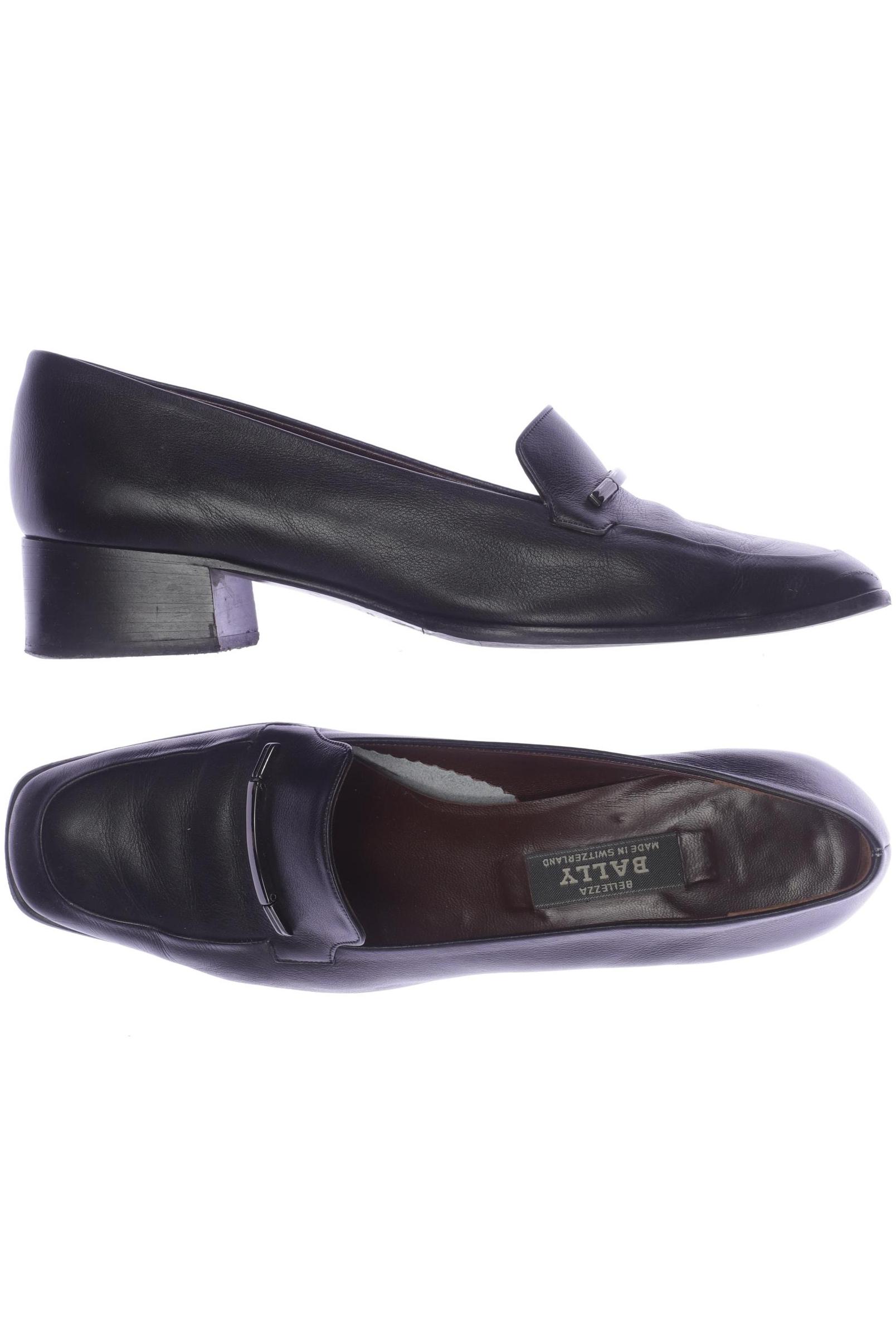 

Bally Damen Halbschuh, schwarz, Gr. 5.5