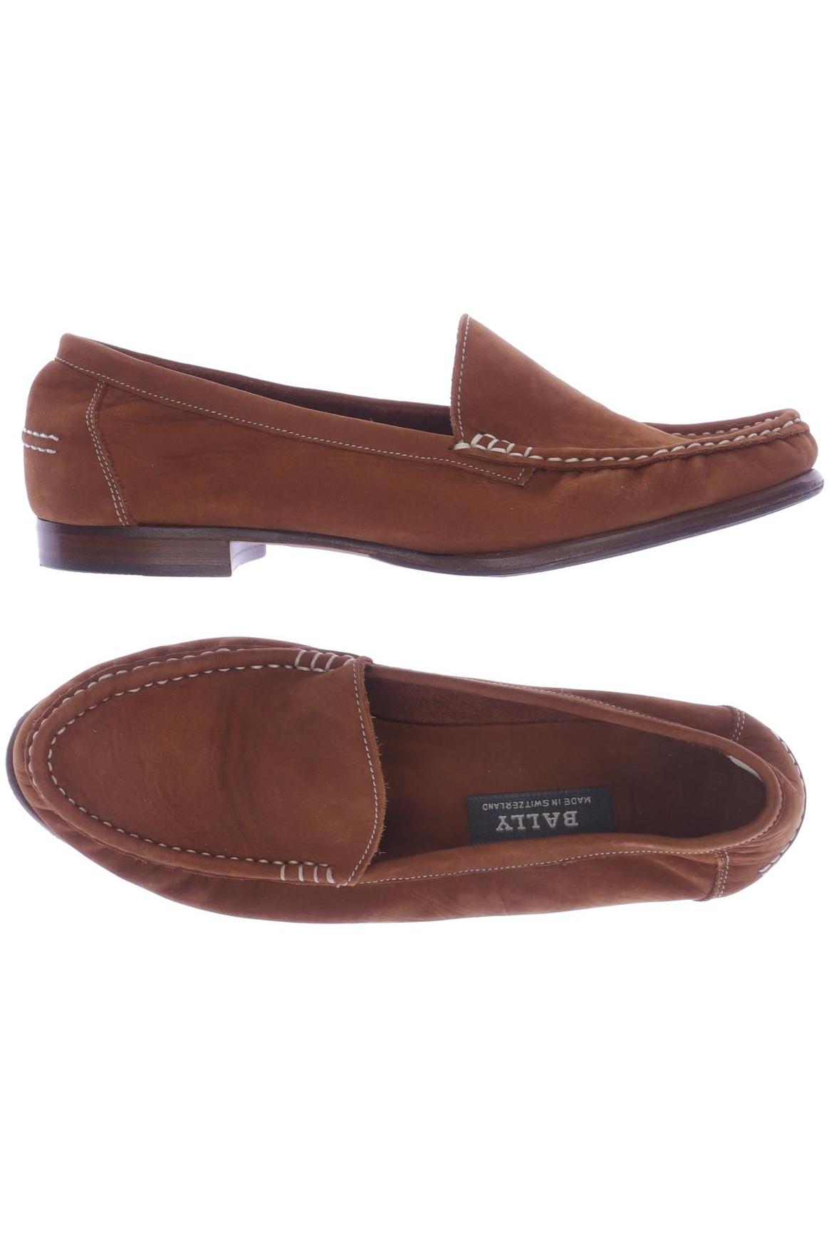 

Bally Damen Halbschuh, braun, Gr. 6