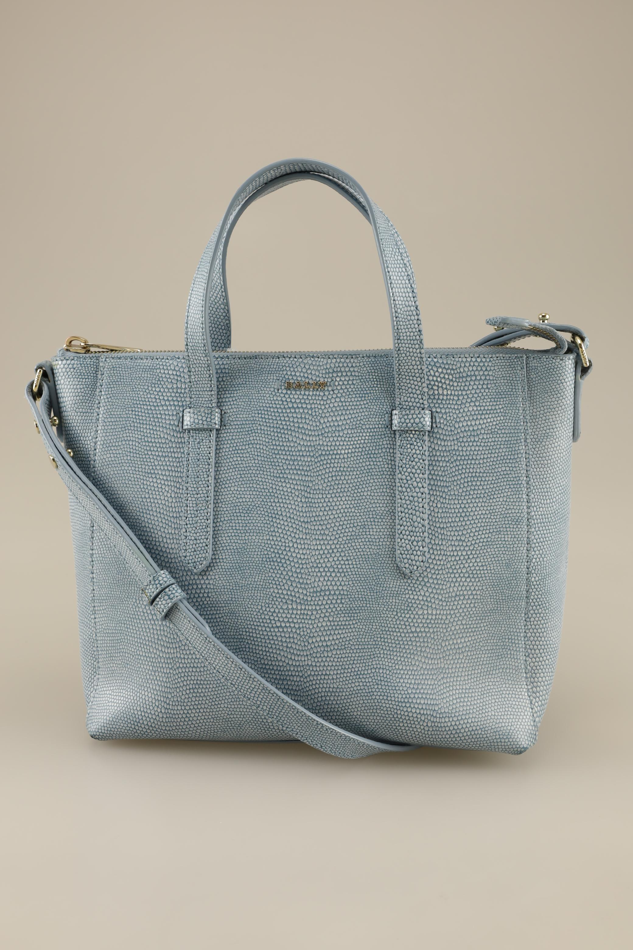 

Bally Damen Handtasche, hellblau, Gr.